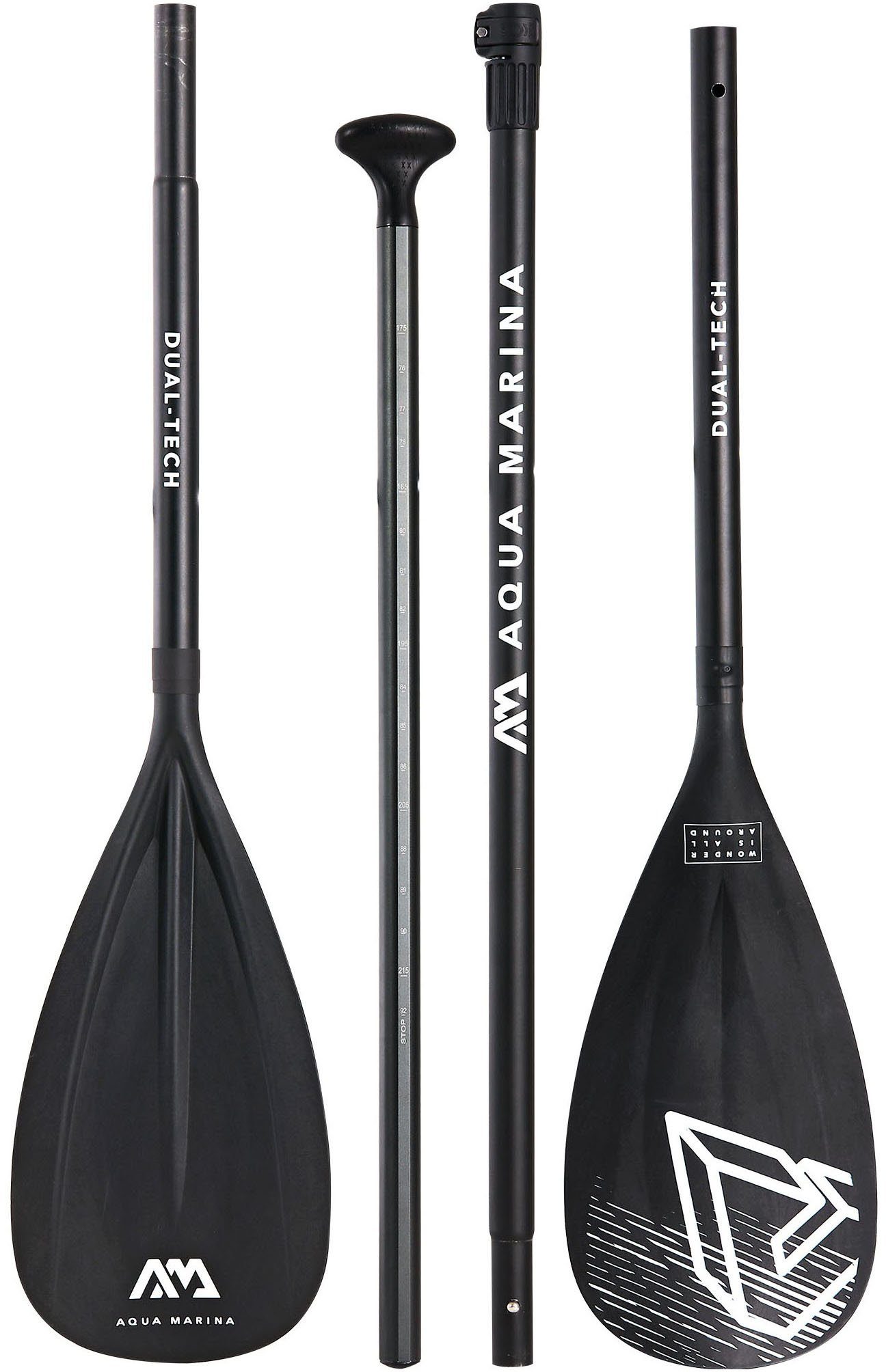 Aqua + Marina Aluminium SUP-Paddel Paddle SUP 2021 Kajak Dual-Tech