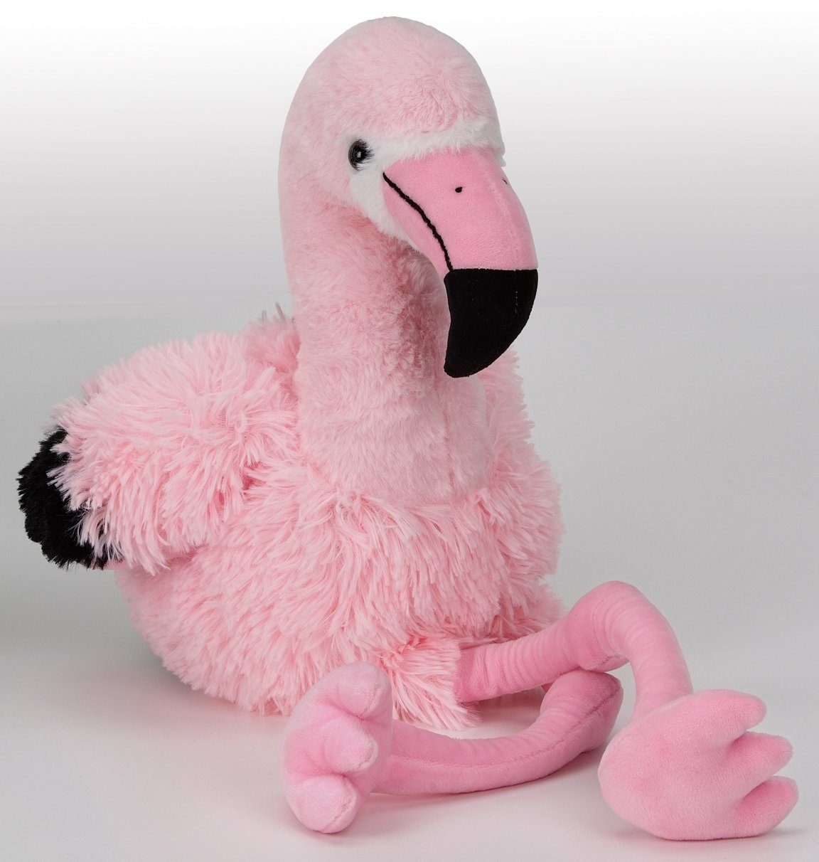 BRUBAKER Kuscheltier Flamingo 60 cm (1-St., Rosa), Stofftier Plüschtier