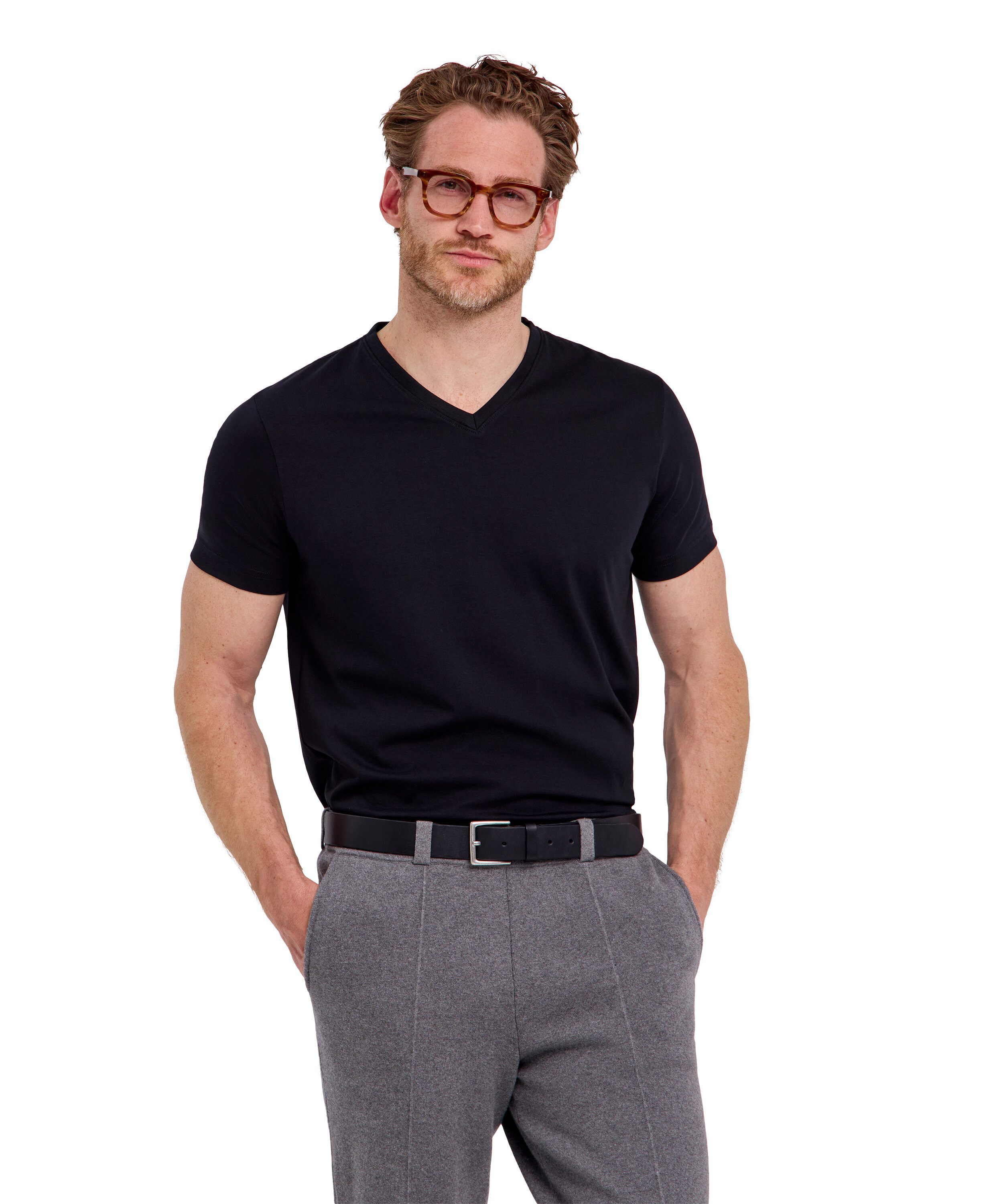 T-Shirt T-Shirt aus reiner Baumwolle