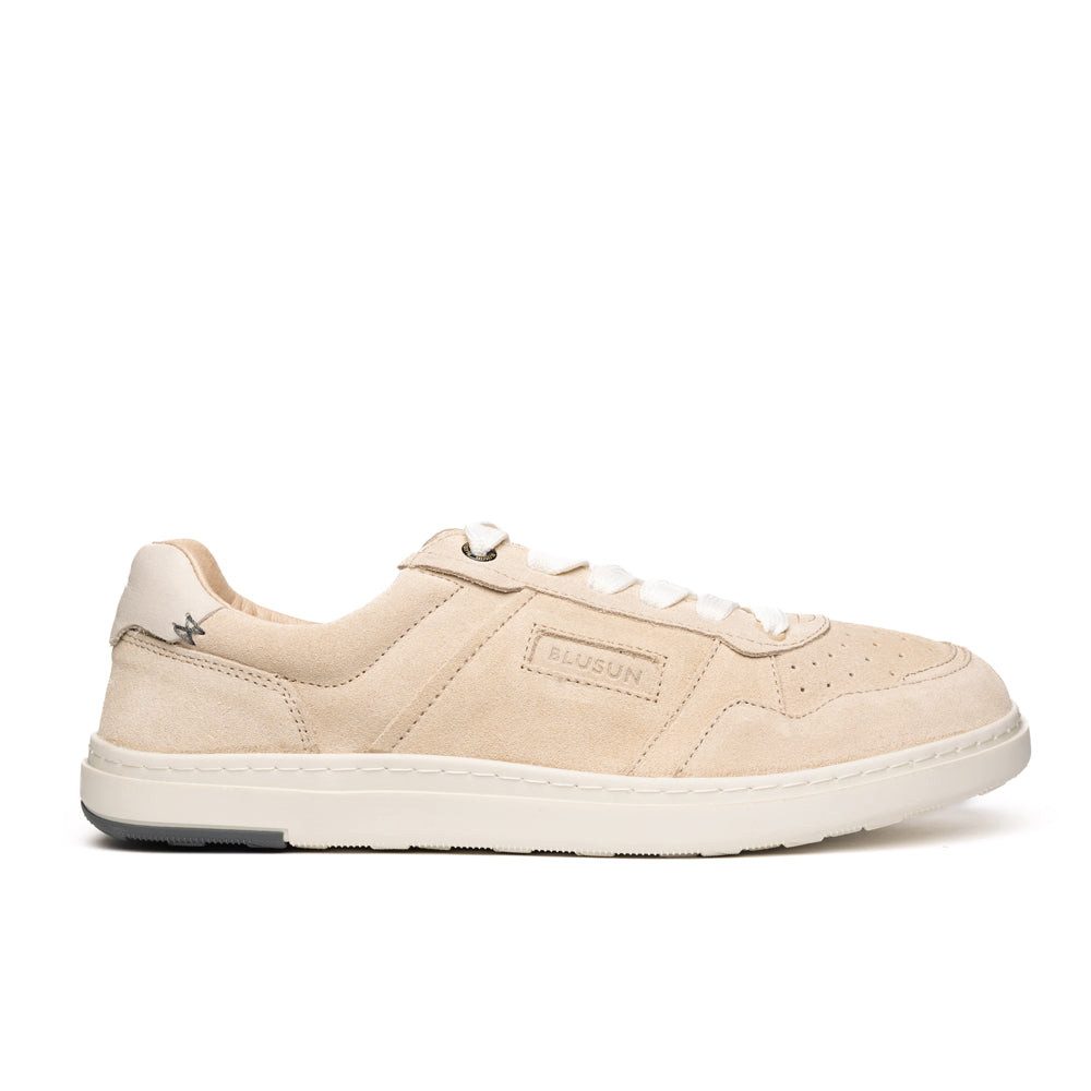 BLUSUN BLSN-600+W light beige Barfußschuh (1 Paar, flexible Barfußsohle) Leder