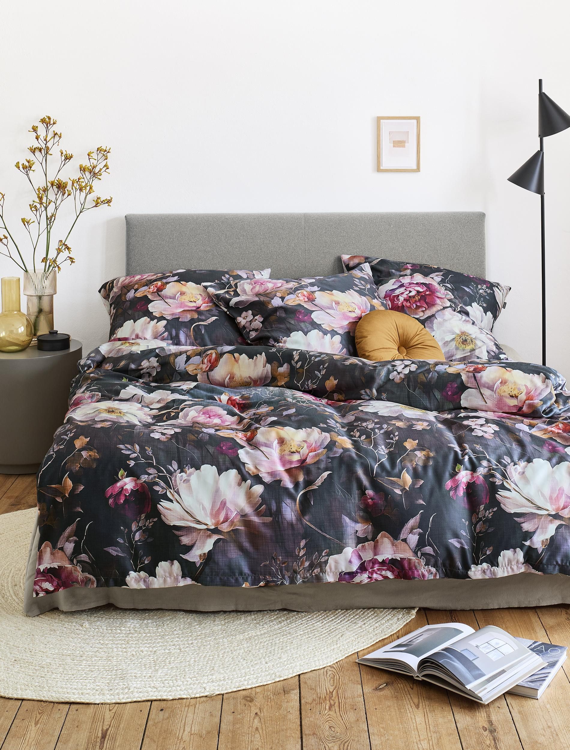 Irisette Bettwäsche Mako-Satin Bettwäsche Set Wave 8574 135 x 200 cm multi, günstig online kaufen