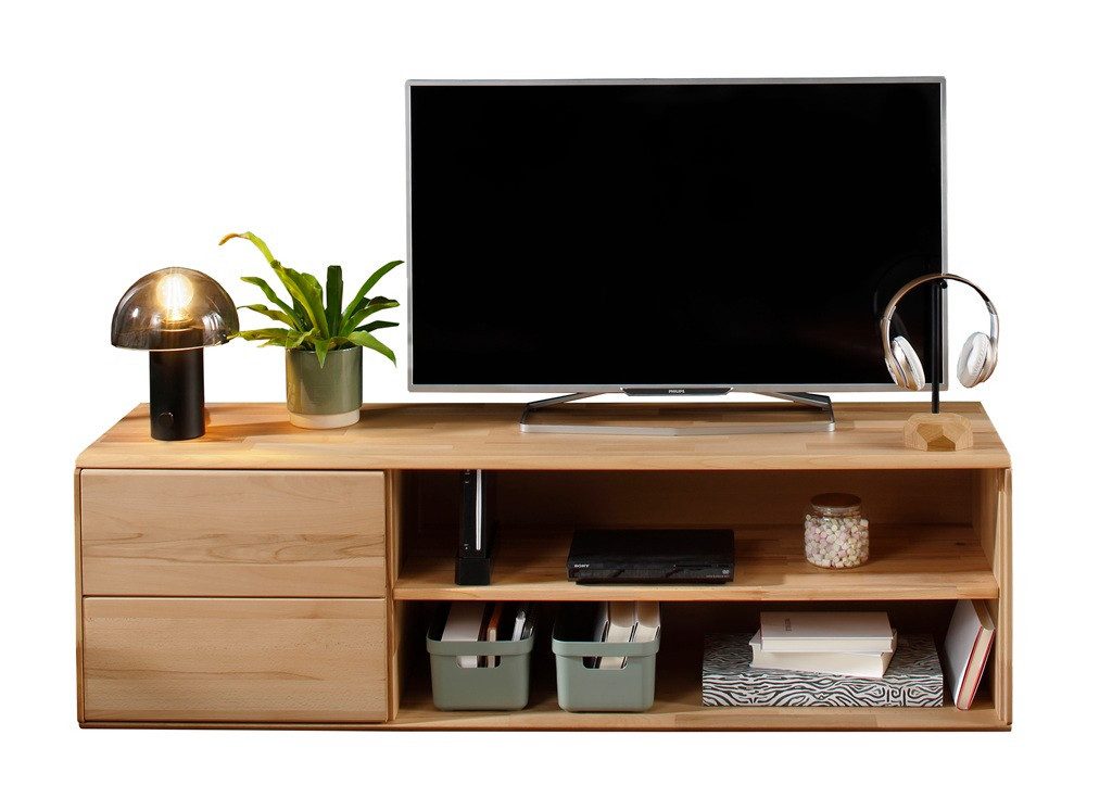 Main Möbel TV-Schrank TV Element 149x47cm "Messina" Kernbuche massiv