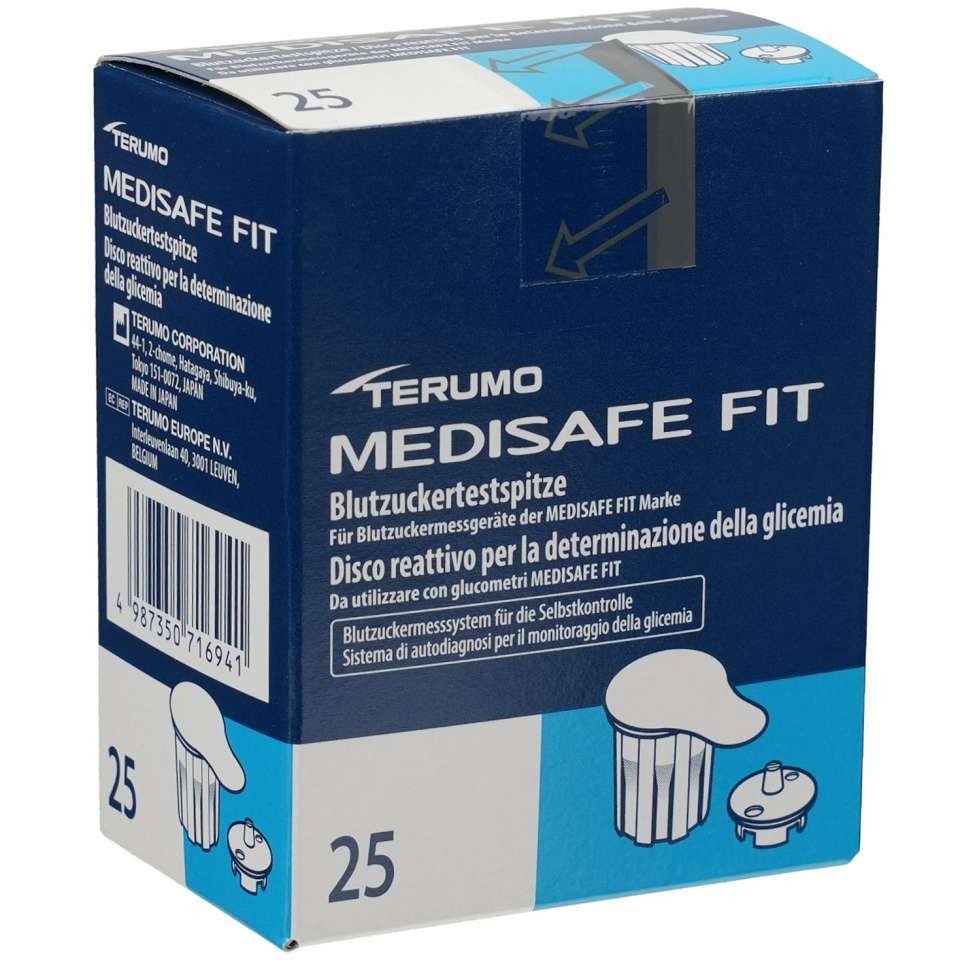 MeDiTa-Diabetes Blutzucker-Teststreifen TERUMO Medisafe Fit Blutzuckertestspitzen