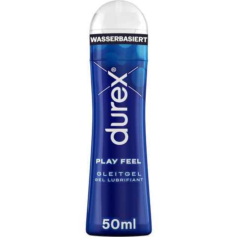 durex Gleitgel Play Feel – Wasserbasiertes Gleitmittel für angenehme Gleitfähigkeit, 1-tlg., sanft & pH-freundlich
