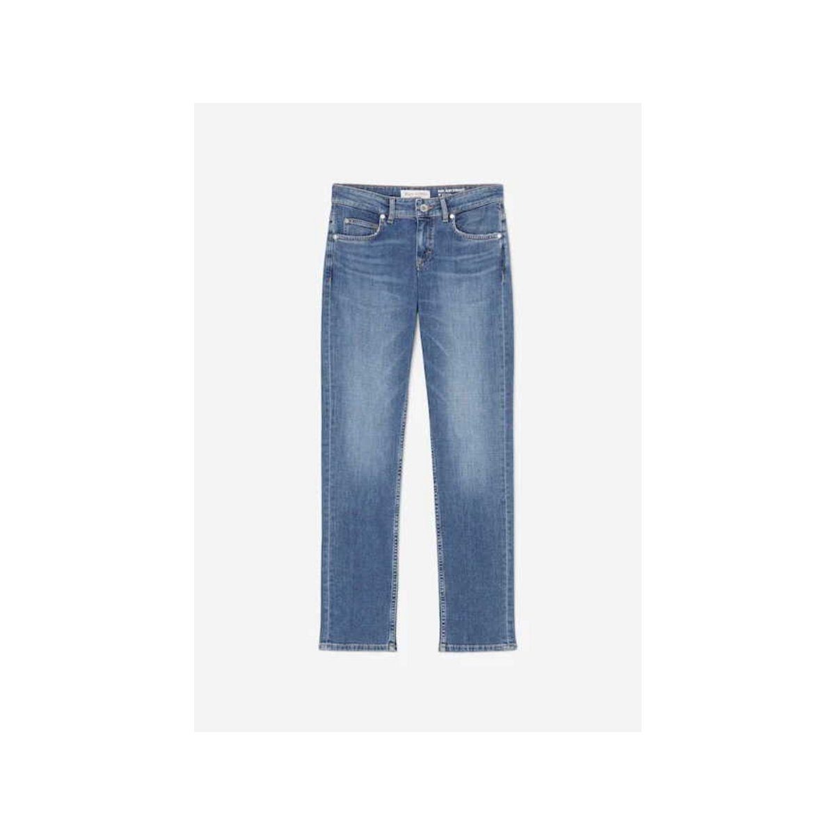 blau Marc O'Polo Straight-Jeans (1-tlg) schmal