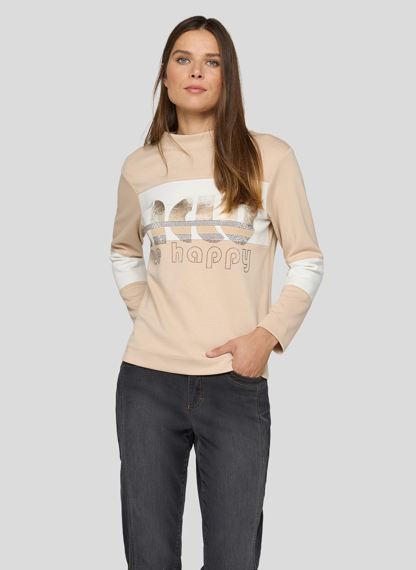 Rabe Print-Shirt Sweatshirt