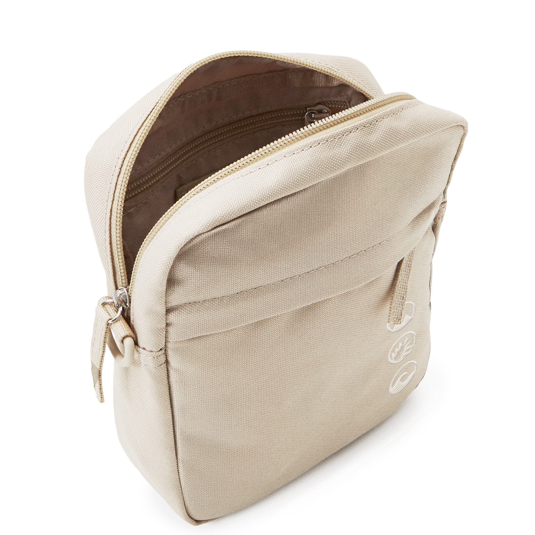SONS OF ALOHA Umhängetasche Cross-Body Bag OAHU Sling Bag Schultertasche, Umhängetasche, Cross-Body Bag, unisex, recyceltes PET, beige
