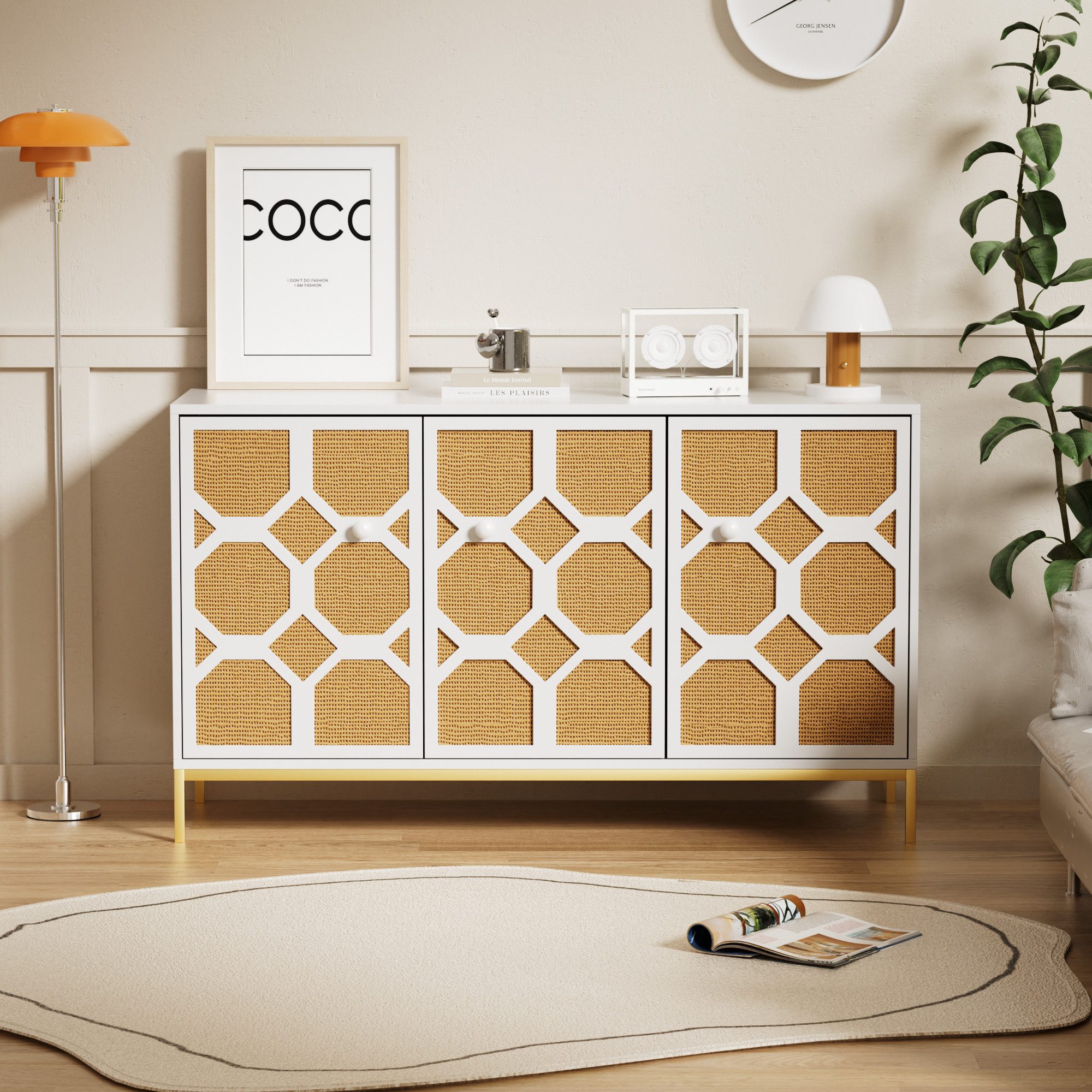 Der minimalistische Wohnzimmerschrank: Mehr Raum, mehr Ruhe, mehr Stil