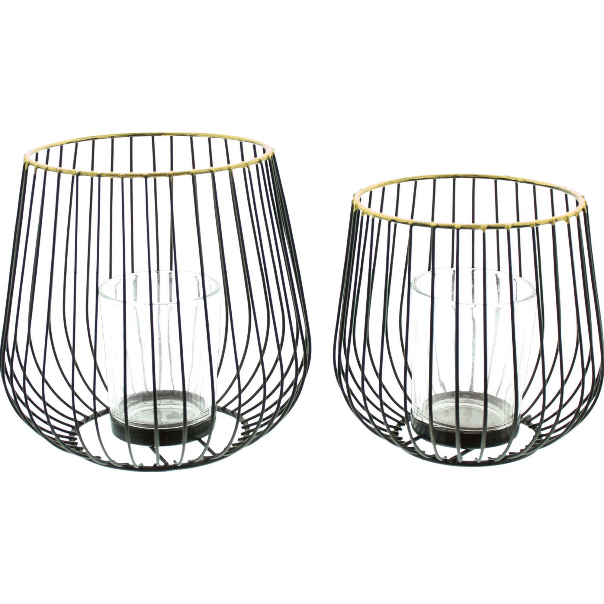 Kerzenhalter Windlicht 2er-Set