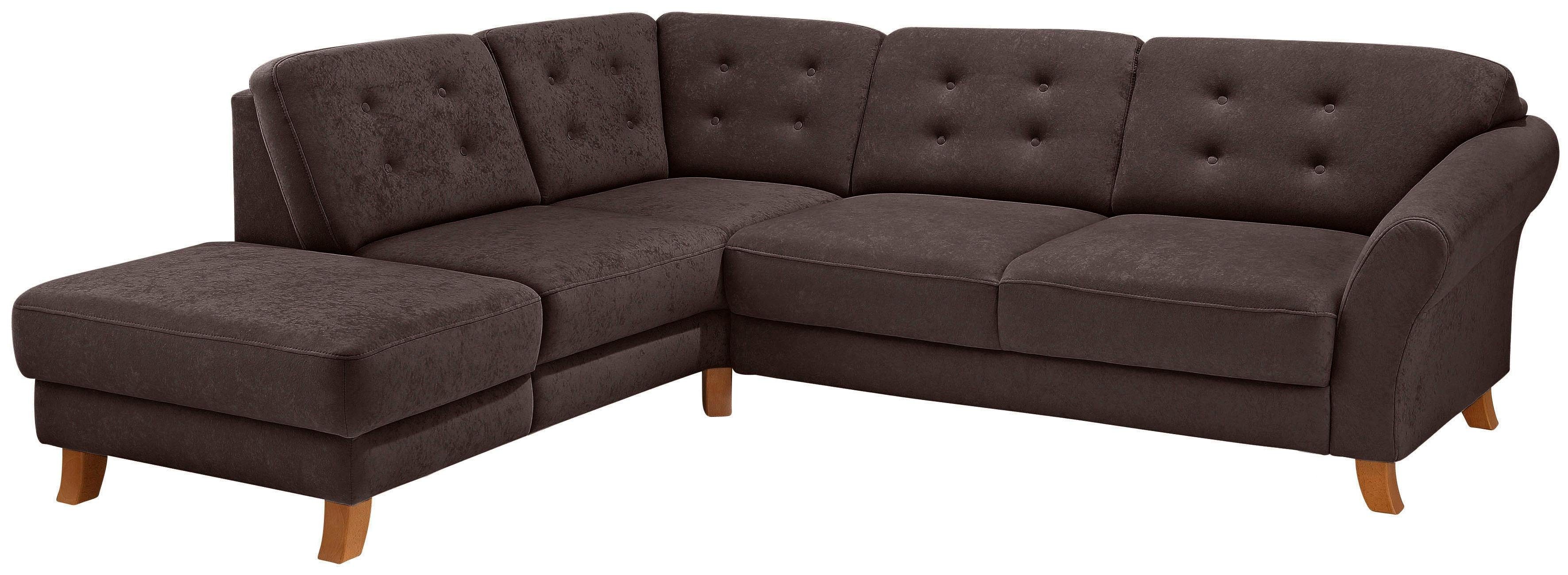 Home affaire Ecksofa "Trondheim L-Form", mit Federkern günstig online kaufen