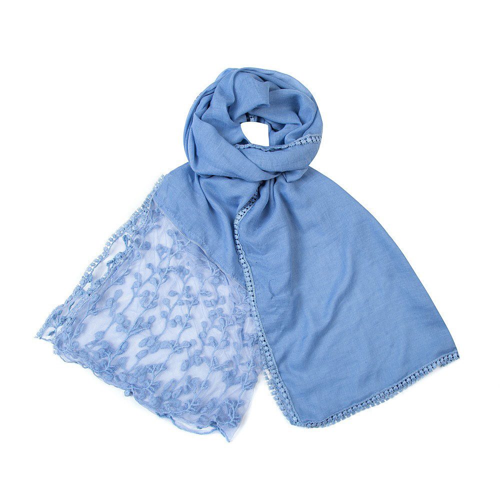 Stillschal Einfarbiger Damen Sommerschal (2er Pack)