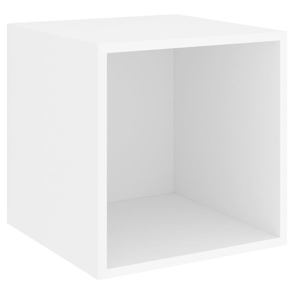 vidaXL Regal Wandschrank Weiß 37x37x37 cm günstig online kaufen