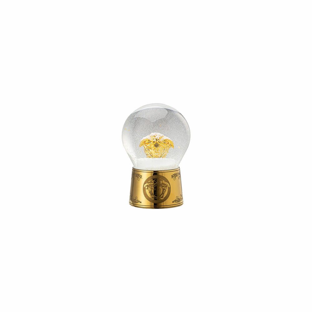 Rosenthal meets Versace Schneekugel Golden Medusa 12 cm