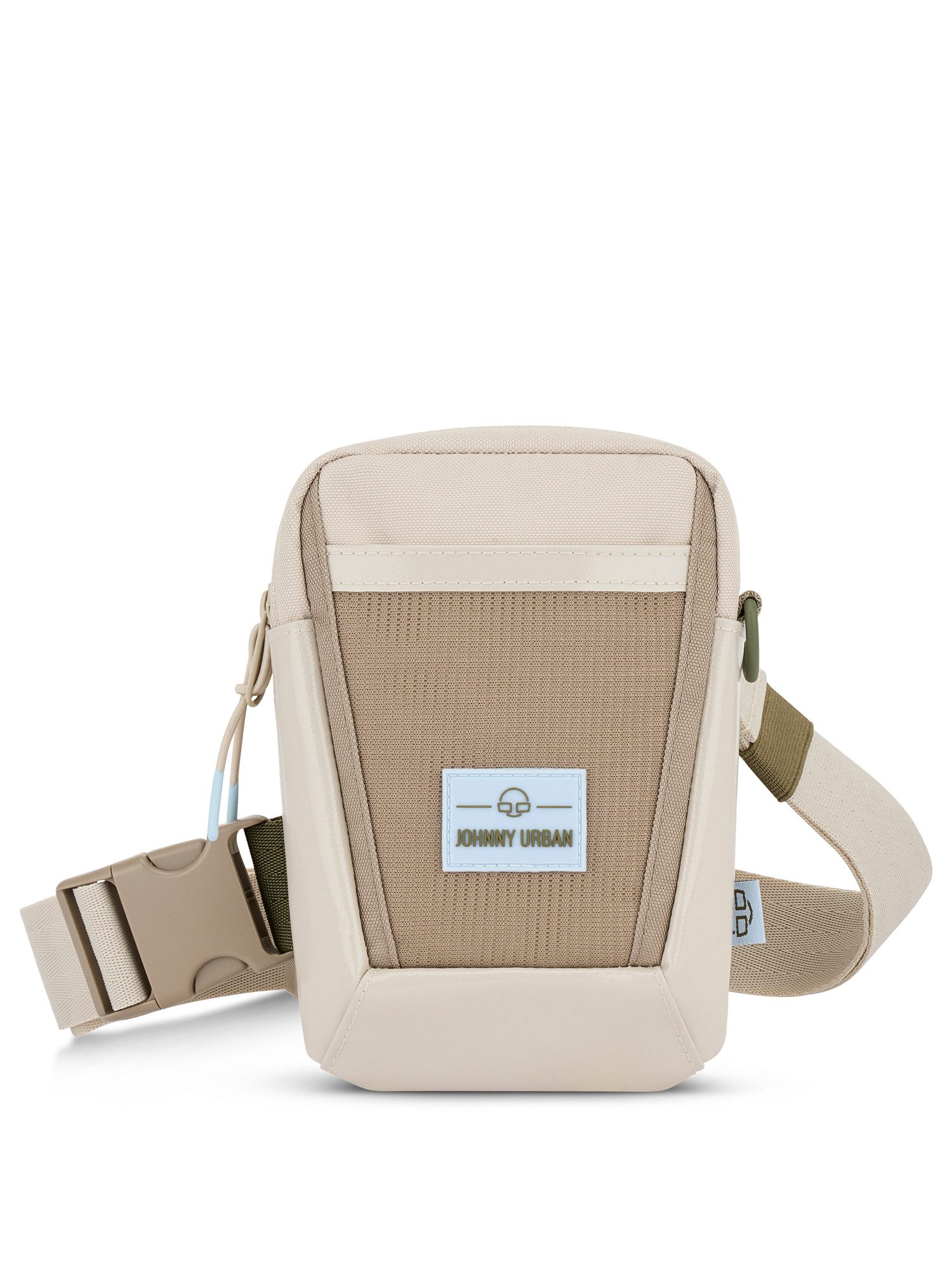 Johnny Urban Umhängetasche Lex Front Pack Brusttasche, Sling Bag, Kleine Handytasche in Lack-Optik, Wasserabweisend