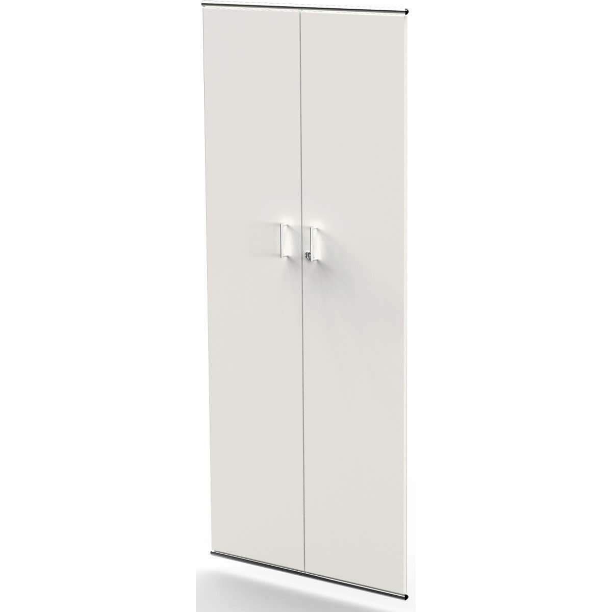 Aktenschrank Vorbautüren für Regalsystem Artline BxH 750x173mm 5 OH weiß