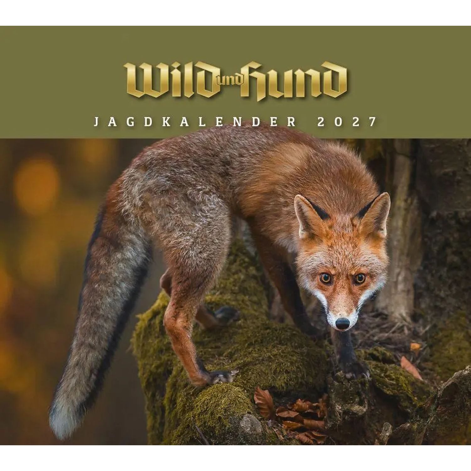 Tischkalender WILD UND HUND Edition: Jagdkalender Tischvariante 2027