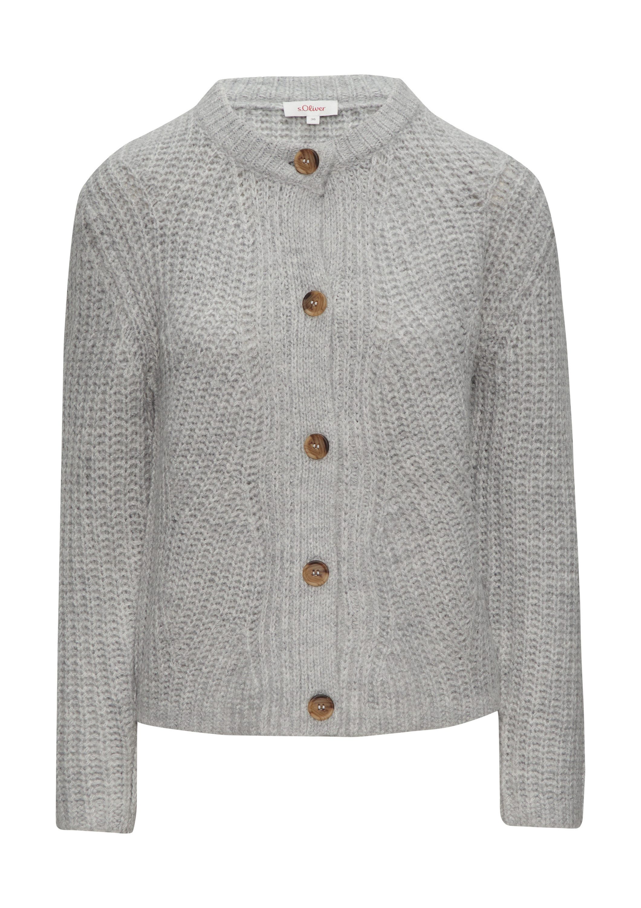 s.Oliver Cardigan Strickjacke Weicher Strickcardigan aus günstig online kaufen