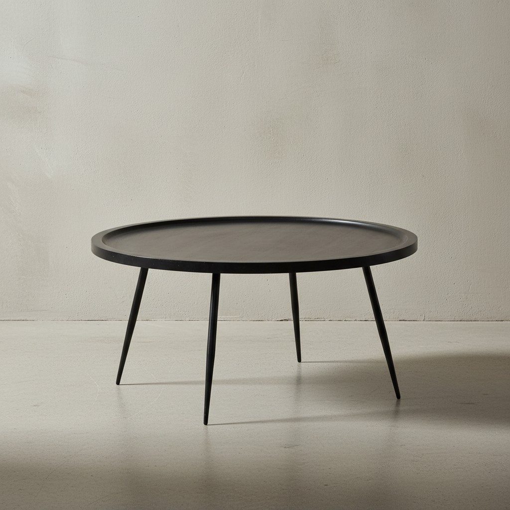 KADIMA DESIGN Couchtisch Couchtisch 75x75x38 cm Mango Massivholz Metall Sch günstig online kaufen