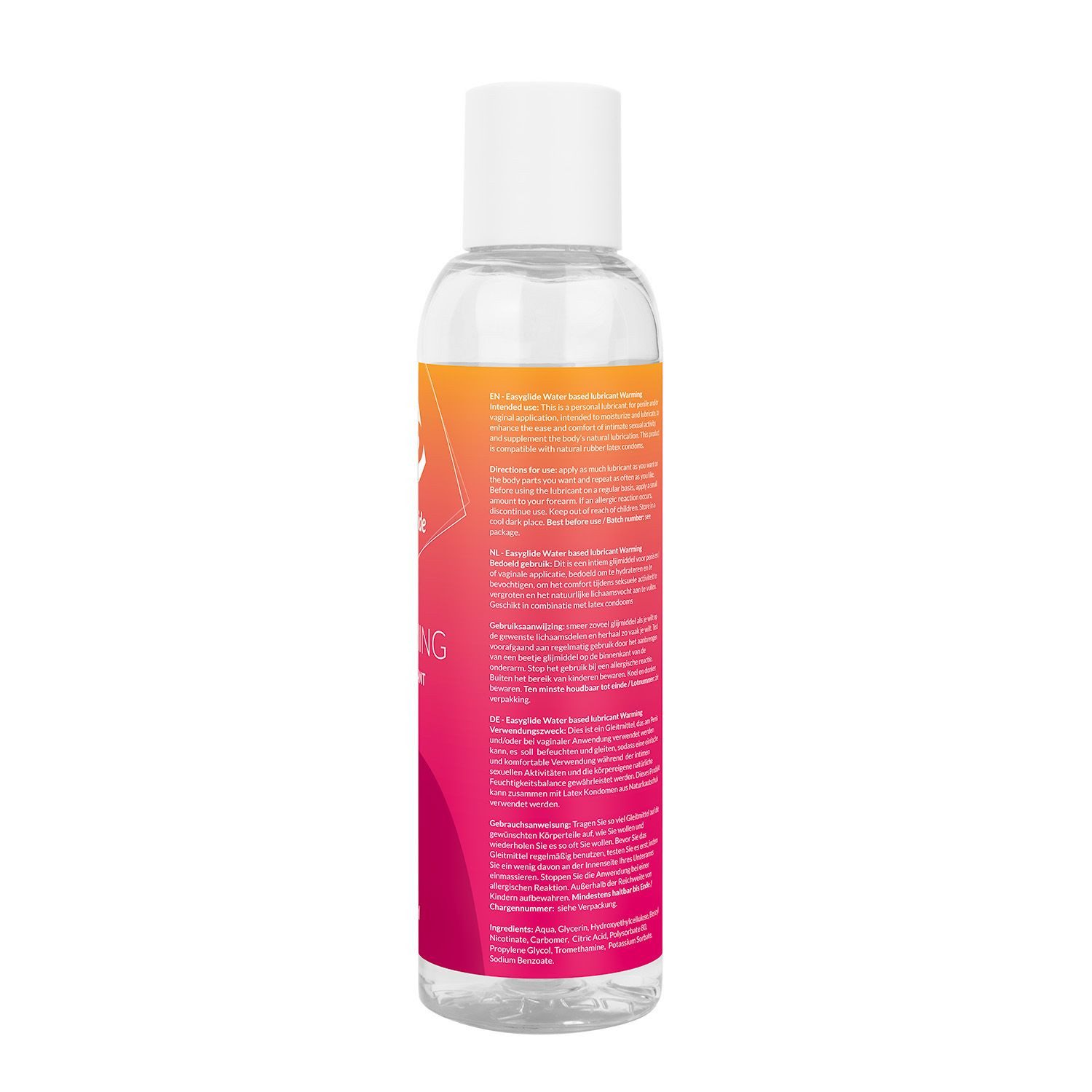 EasyGlide Gleitgel EasyGlide Wärmendes Gleitgel – Gleitmittel auf Wasserbasis mit Wärmend
