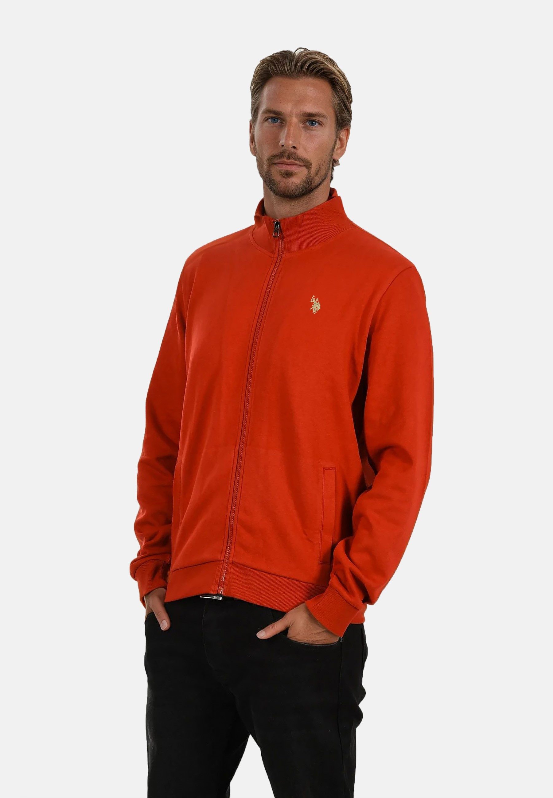 U.S. Polo Assn. Sweatjacke Sweatjacke USTheoo – Herren Zip-Jacke mit Stehkr günstig online kaufen