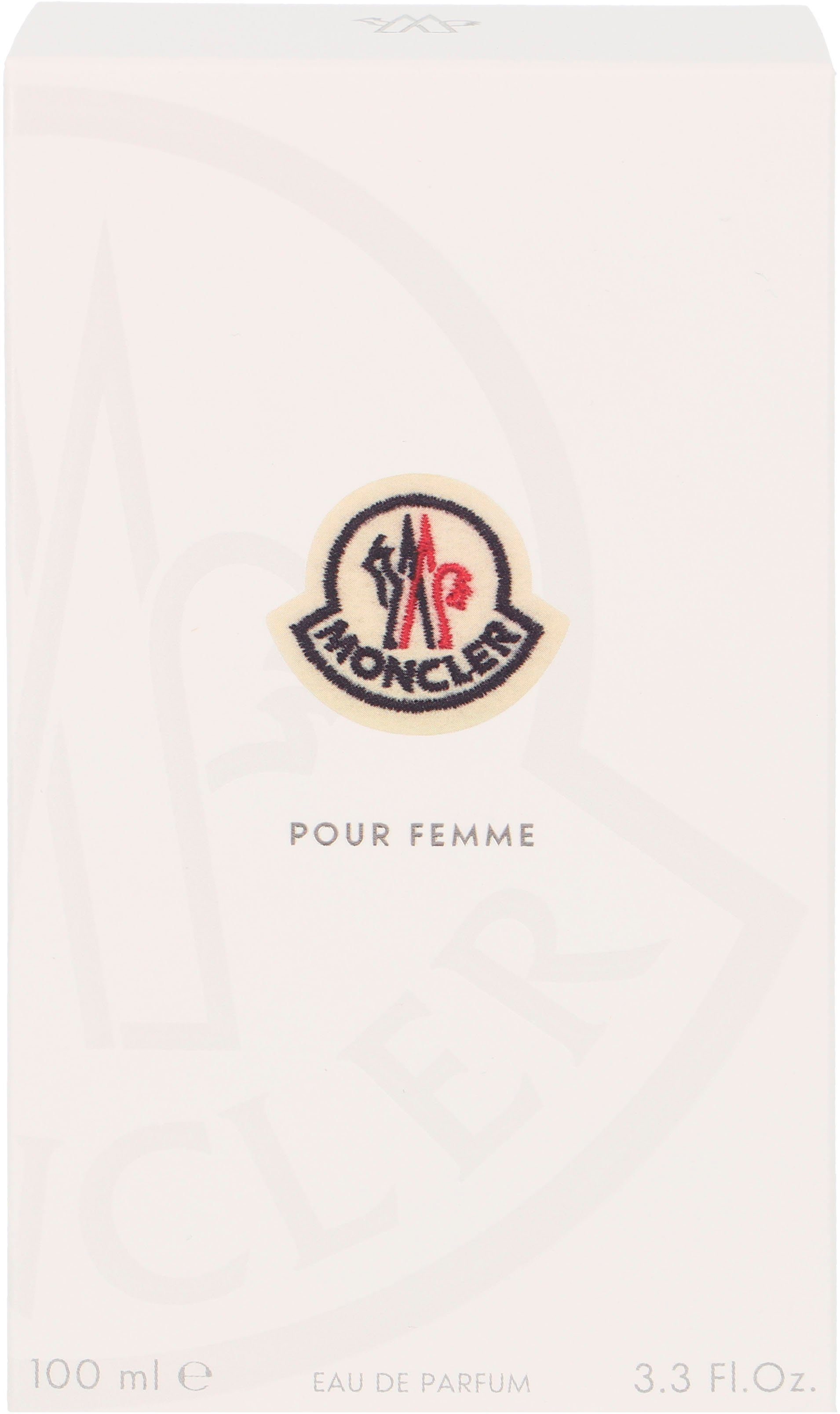 Eau MONCLER de Parfum pour Femme