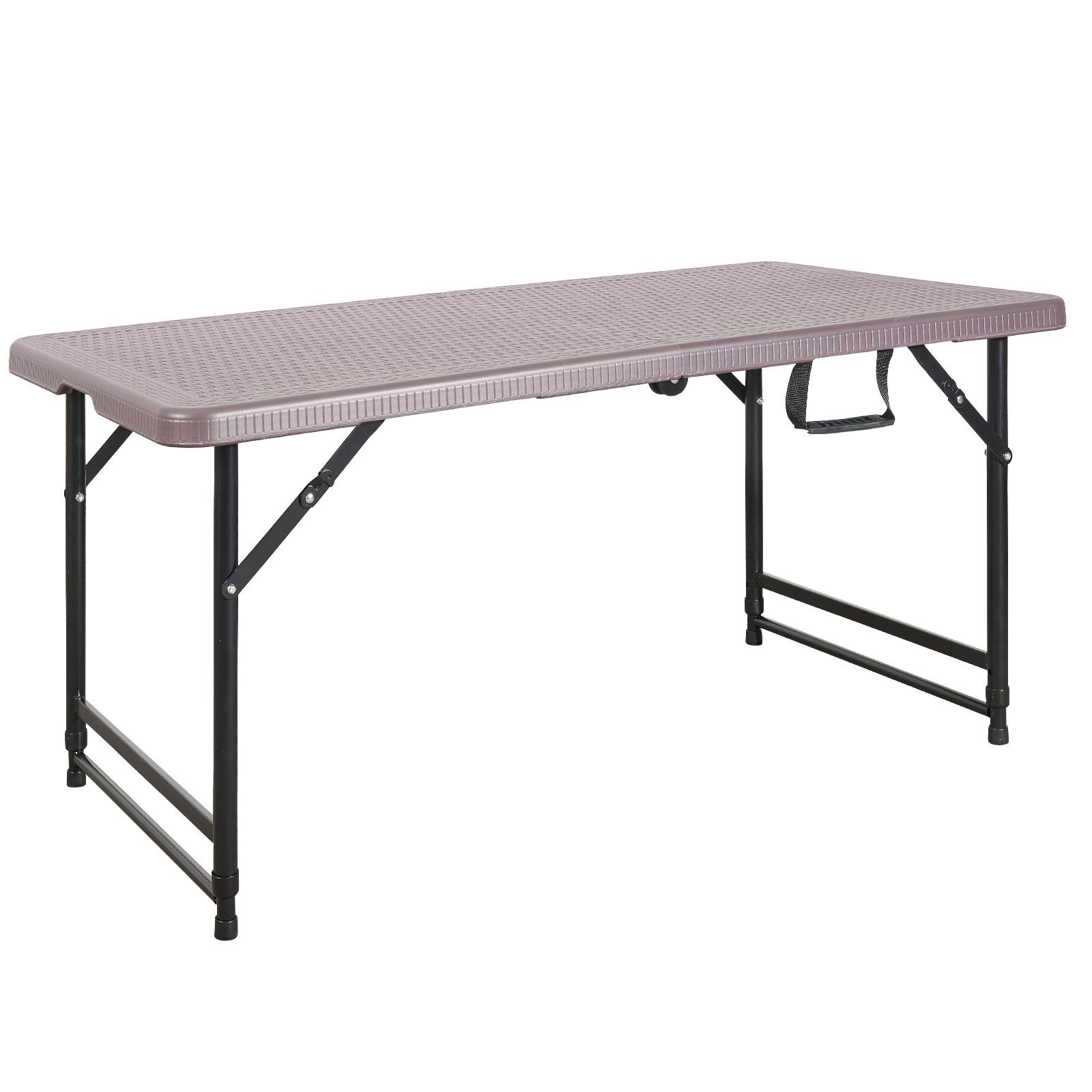 Kubus Campingtisch Klapptisch Lumo, Höhenverstellbar und Wetterfest, 120 x günstig online kaufen