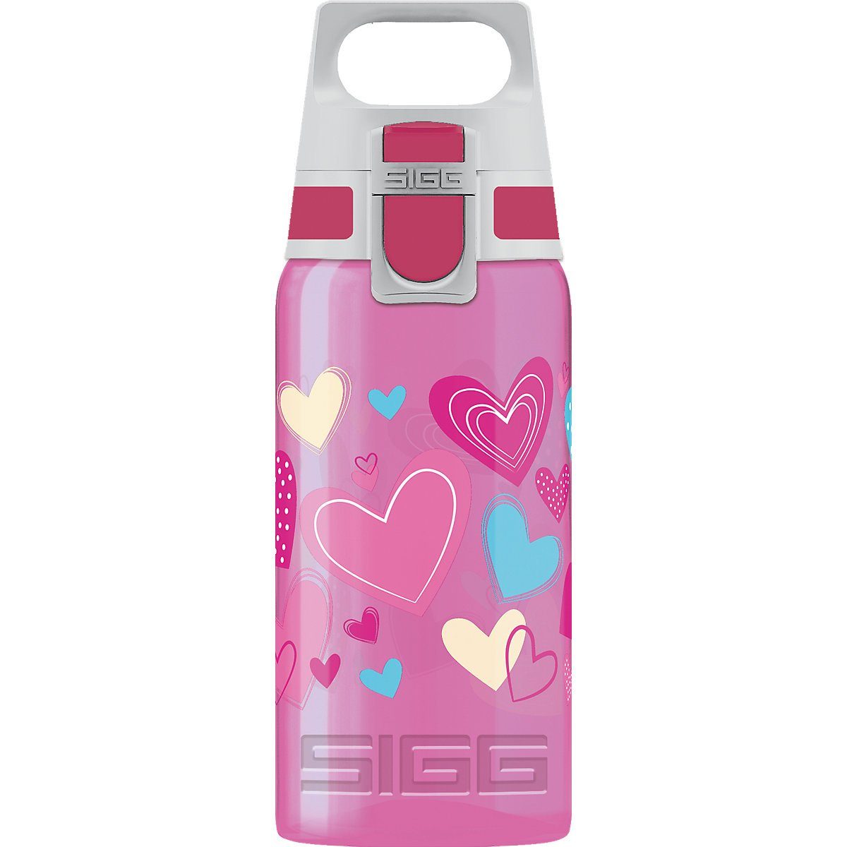 SIGG VIVA ONE Berry Trinkflasche 0,5 Liter Wasserflasche pink auslaufsicher 