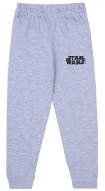 Sarcia.eu Pyjama Grau-schwarzes Jungen-Pyjama Star Wars Disney 6 Jahre