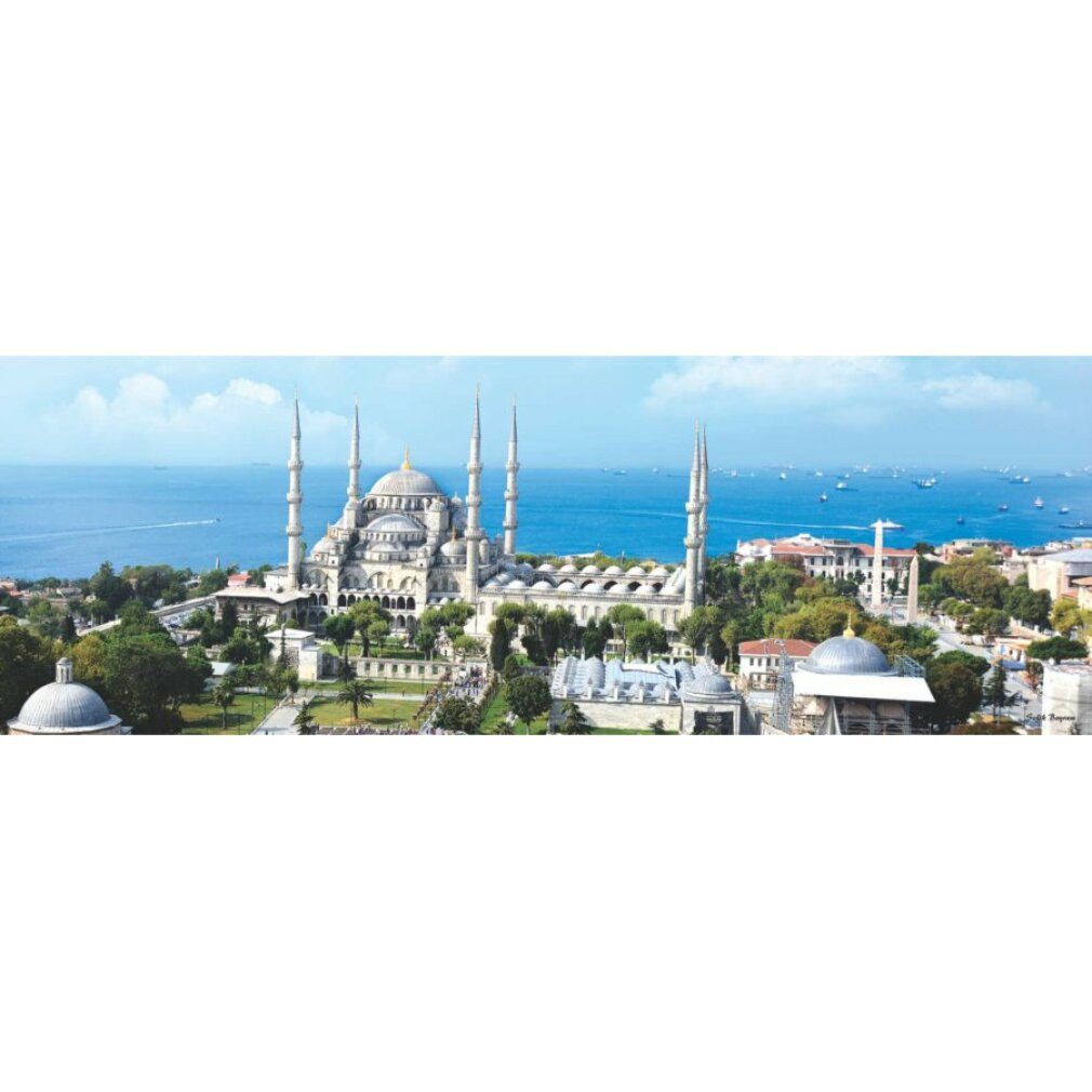 ANATOLIAN Puzzle ANATOLISCHES Panoramapuzzle Sultan-Ahmed-Moschee, Istanbul 1000 Teile, Puzzleteile
