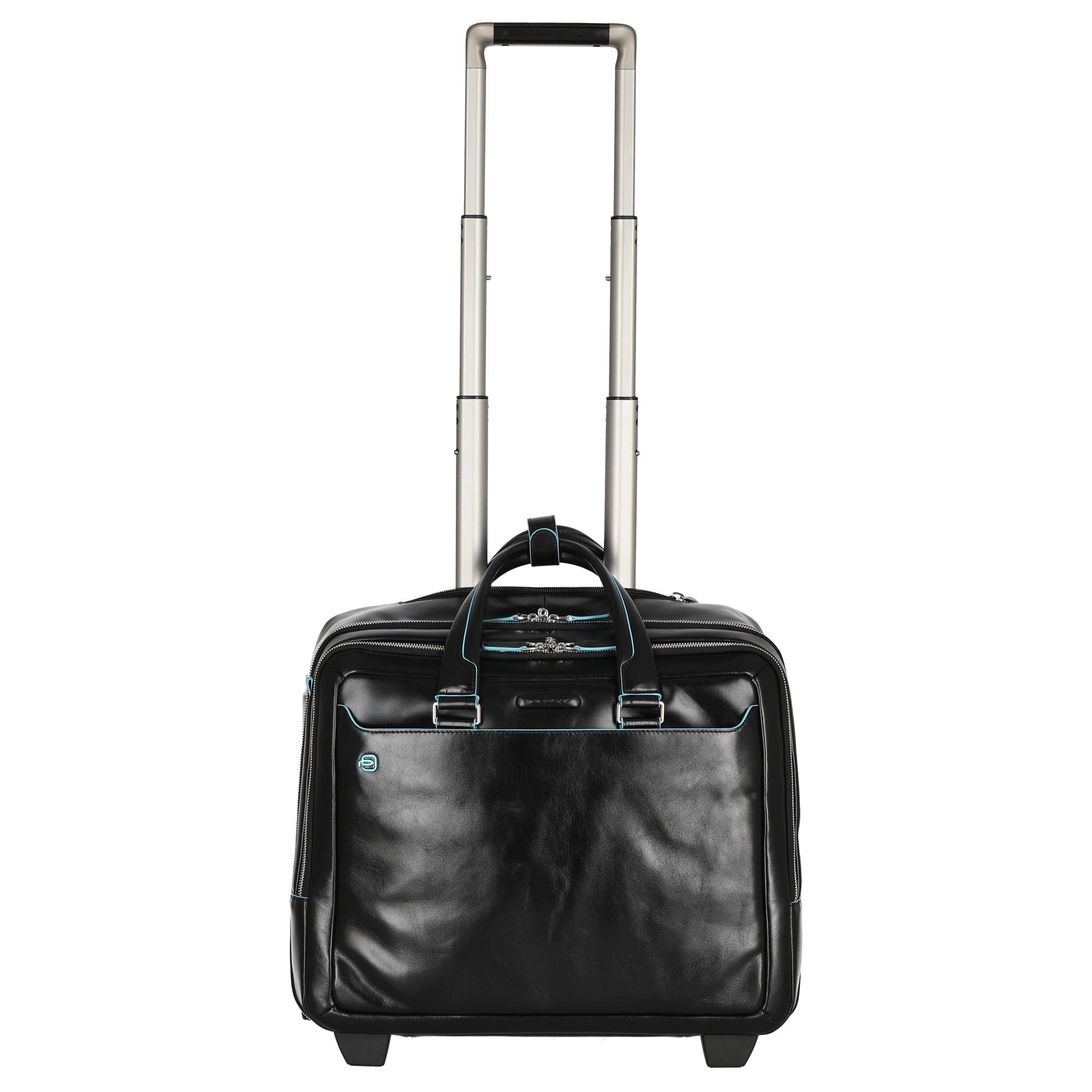 Piquadro Business-Koffer Blue Square - 2-Rollen-Businesstrolley 42 cm (black)