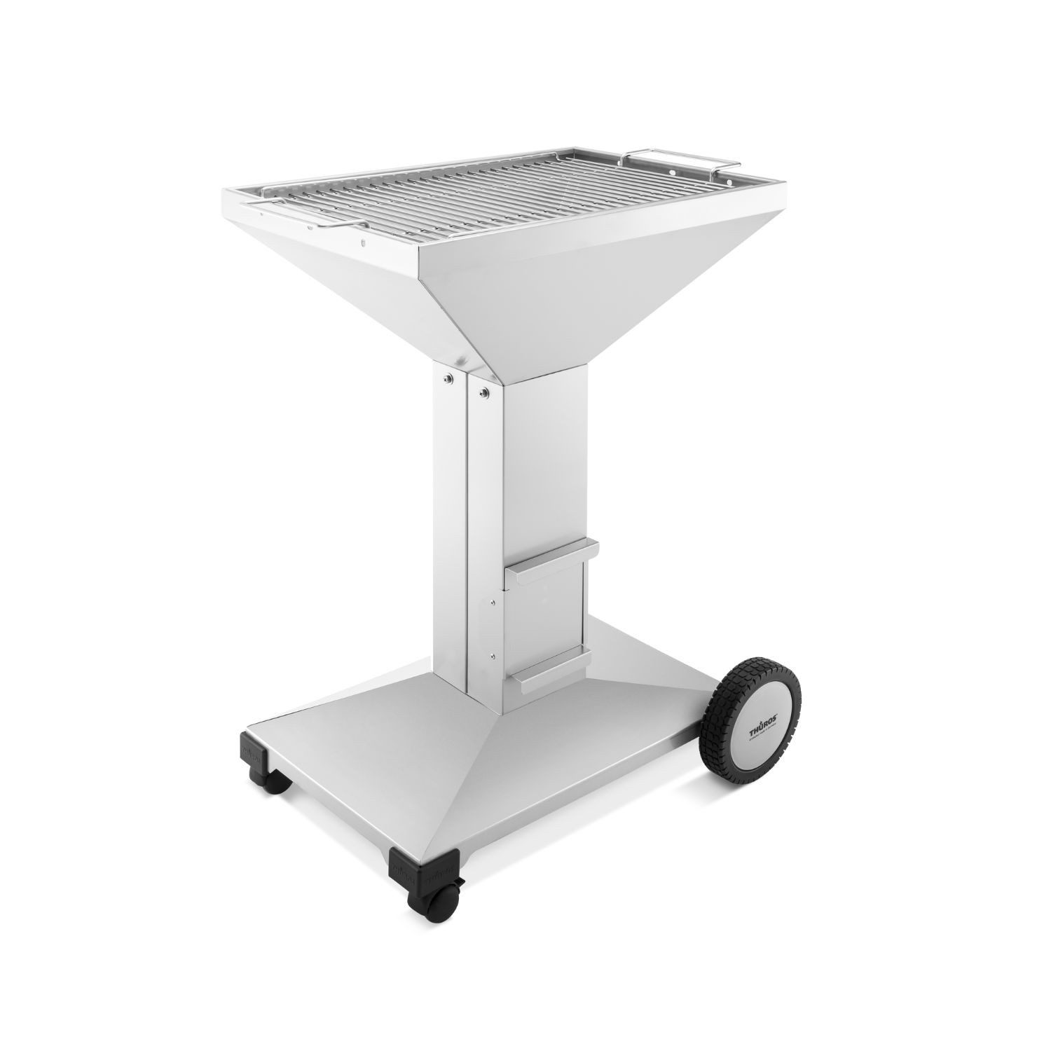 Thüros Holzkohlegrill Thüros T4 Säulengrill Grillfläche 40 x 60 cm mit 4 Rollen