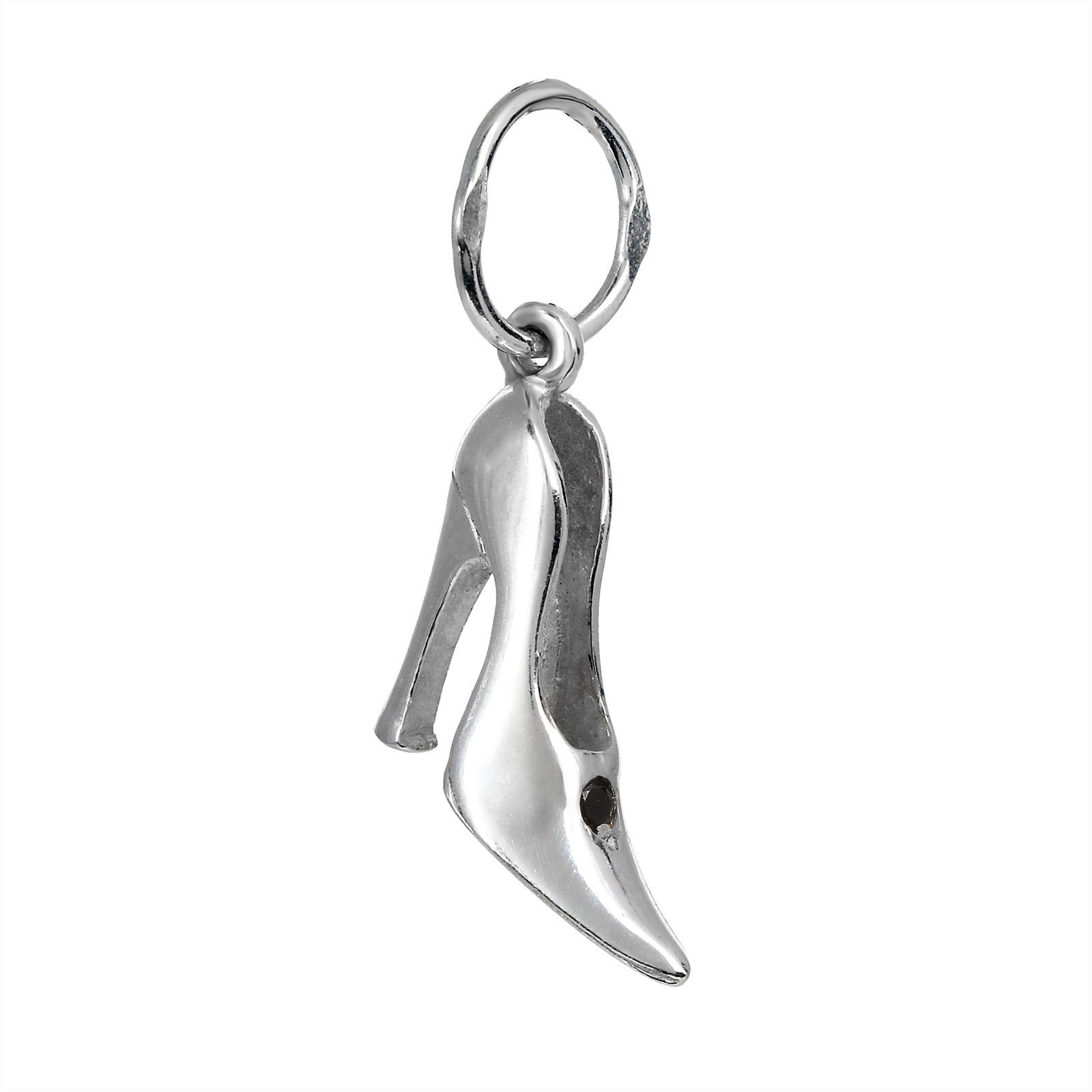 NKlaus Kettenanhänger High Heels Schuhe 925 Sterlingsilber Kettenanhänge