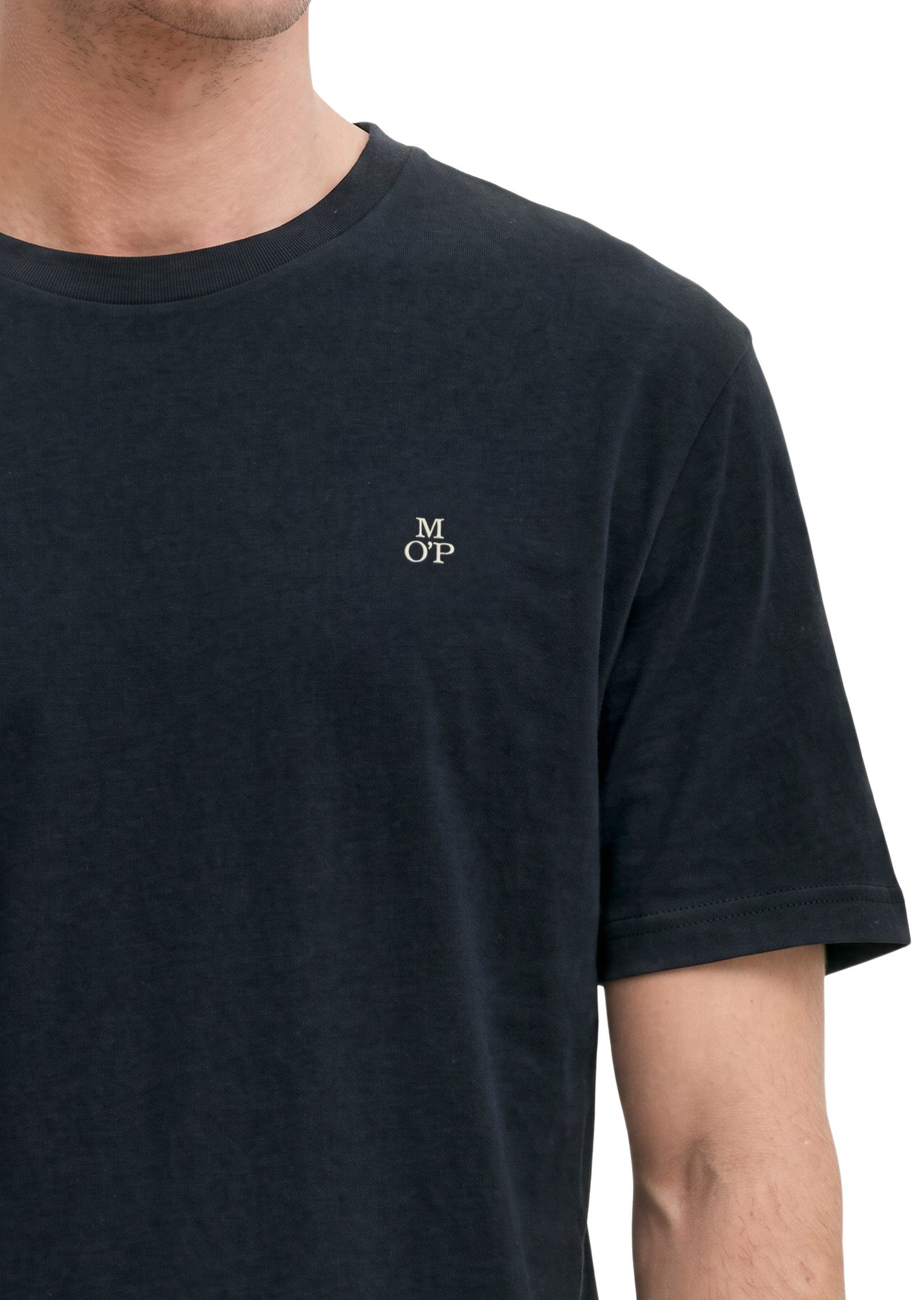 Marc O'Polo T-Shirt aus reiner Bio-Baumwolle – Bild 4 von 5