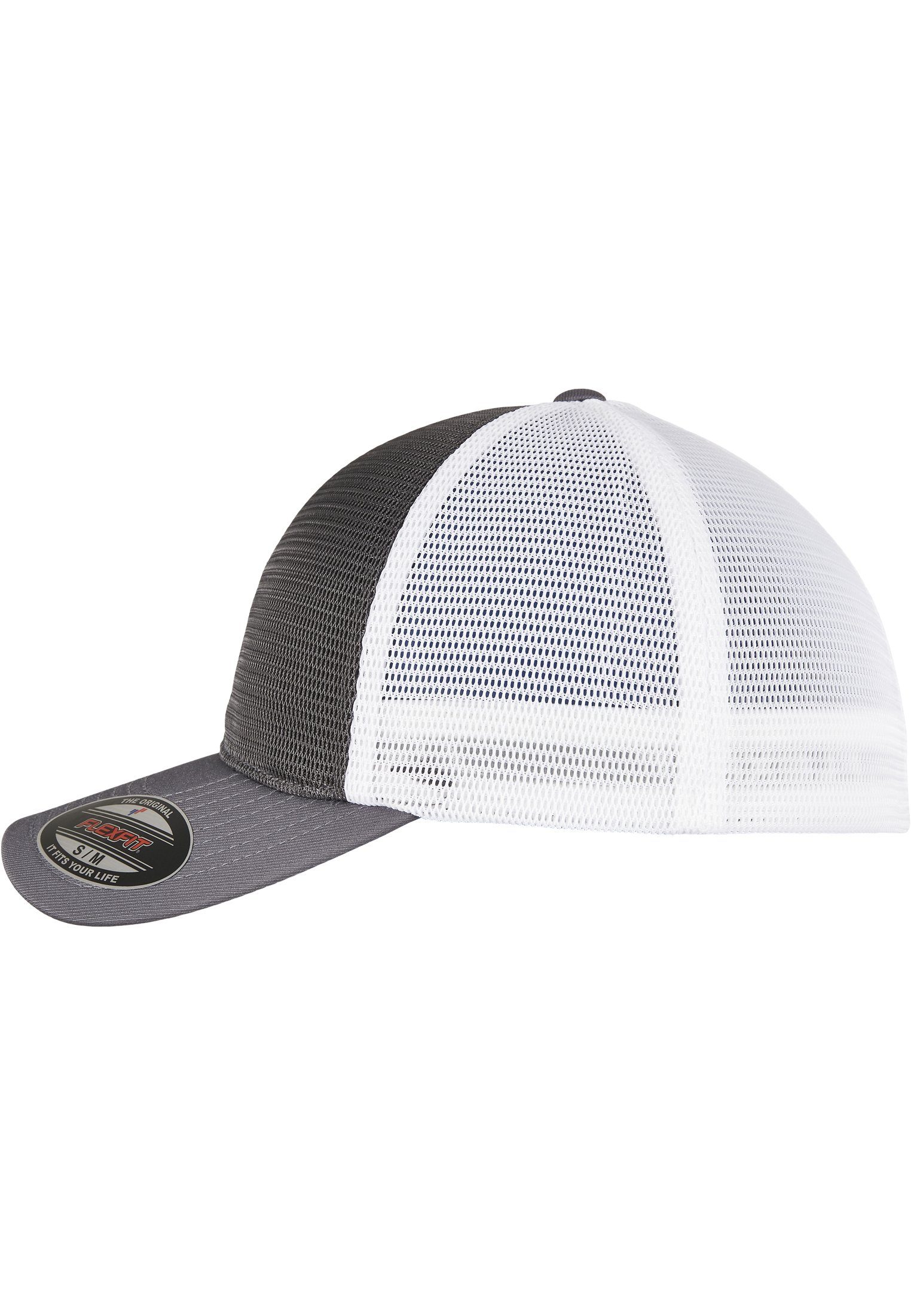 Flexfit Flex Cap Kollektion 360 2-TONE CAP charcoal/white FLEXFIT Neue OMNIMESH