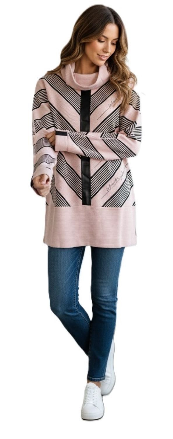 Estefania for woman Tunika 196-2603, "fashion vibes" mit Strassbesatz mit L günstig online kaufen