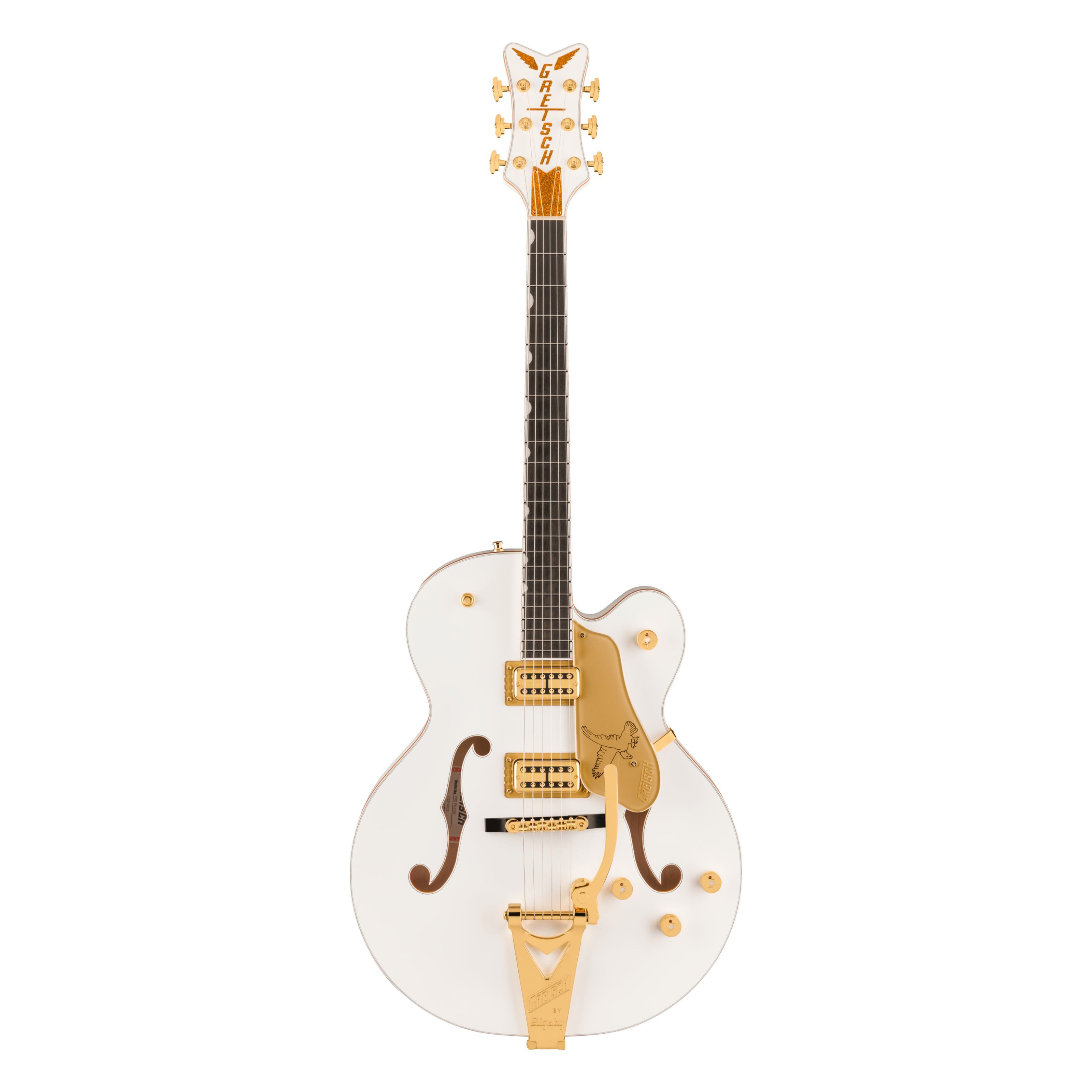Gretsch Halbakustik-Gitarre, Halb-Akustik Gitarren, Hollow-Body Modelle, Professional Collection Falcon Hollow Body Bigsby White -