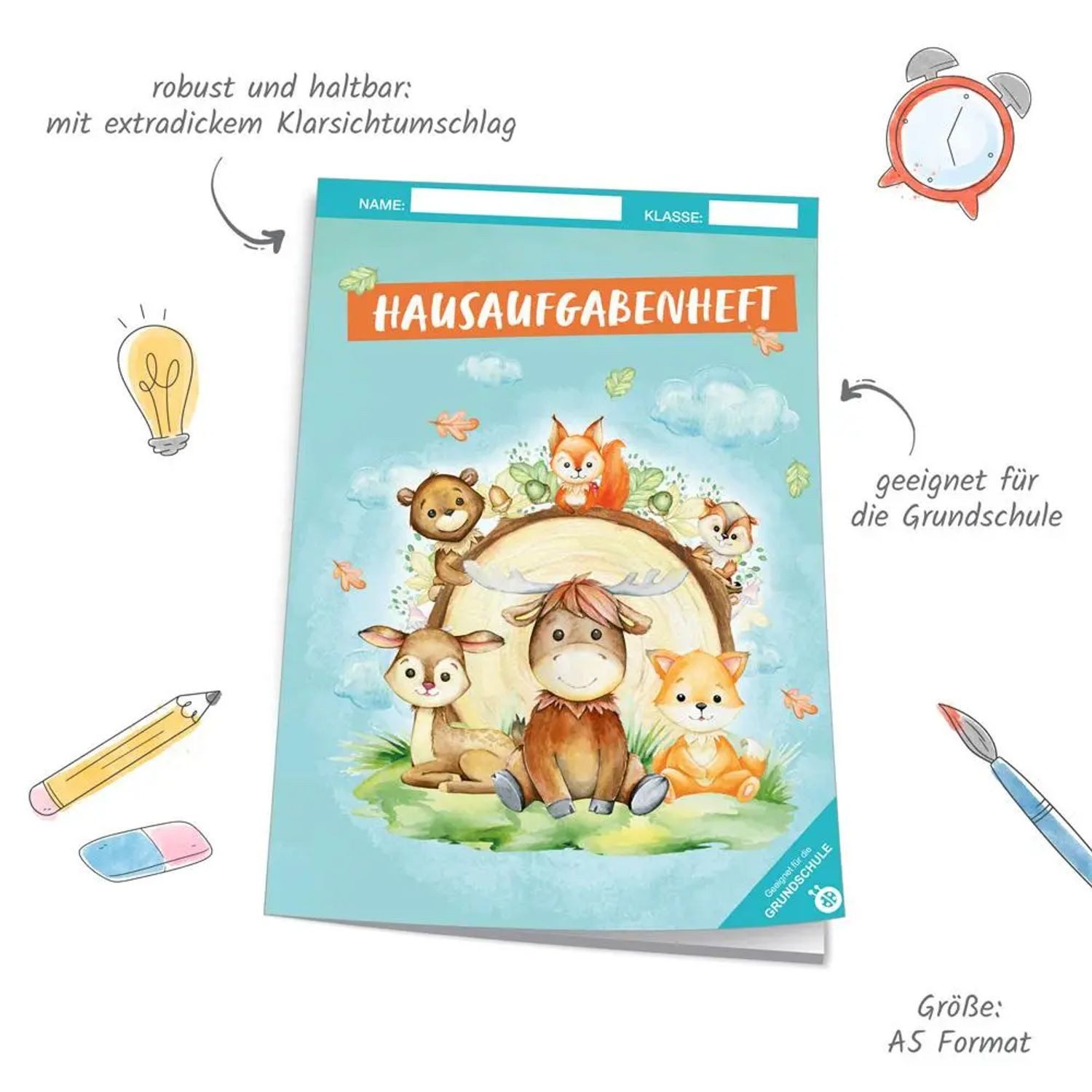 Trötsch Verlag Schülerkalender Trötsch Hausaufgabenheft Grundschule Waldfreunde