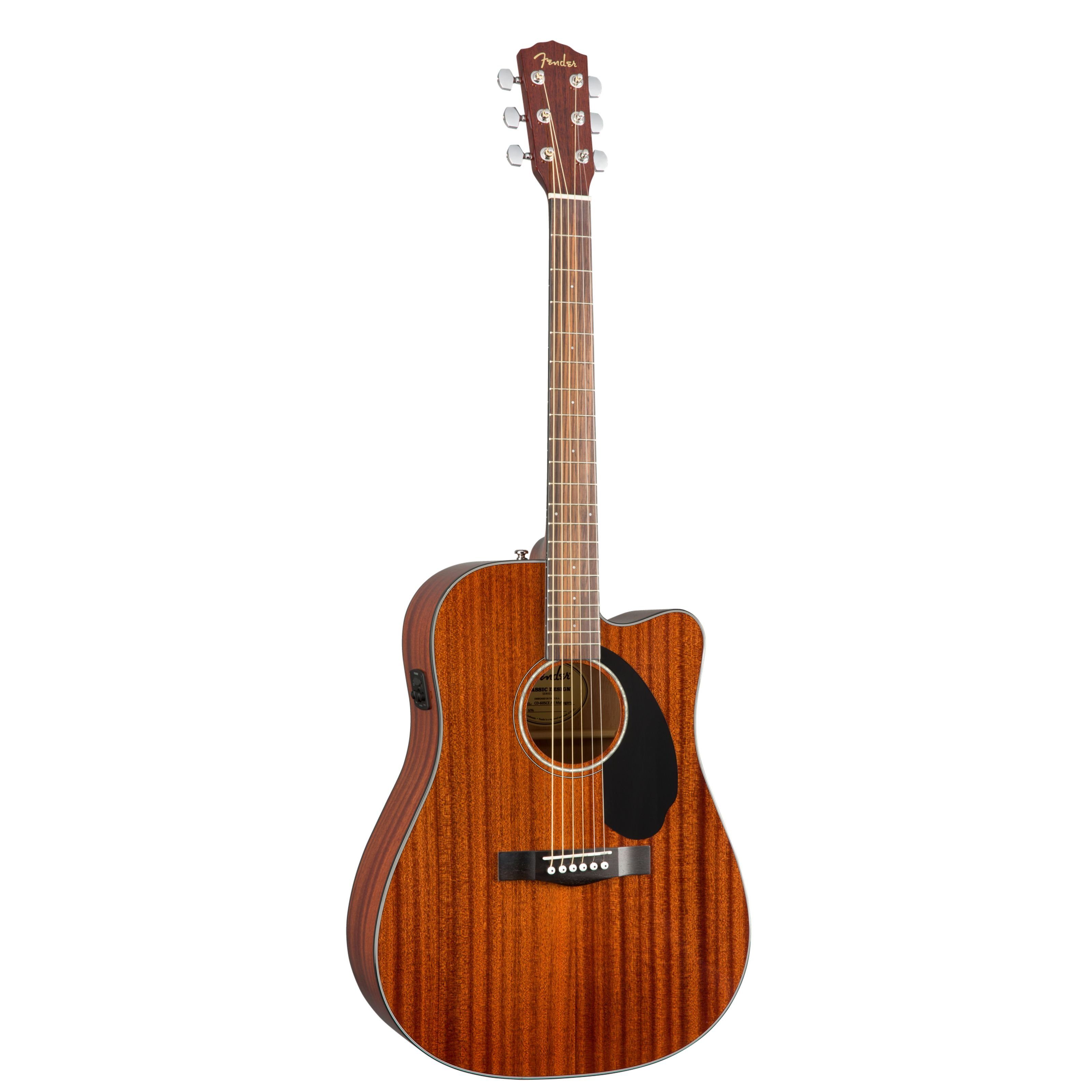 Fender Westerngitarre, CD-60SCE All Mahogany - Westerngitarre