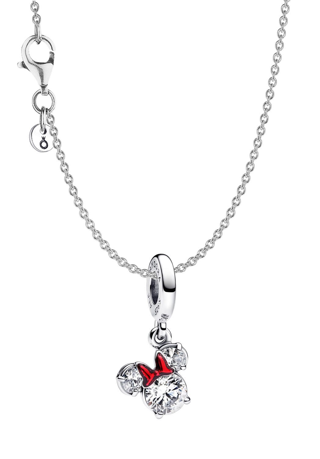 Pandora Kette mit Anhänger Geschenkset Silber Disney Minnie Maus Silhouette günstig online kaufen