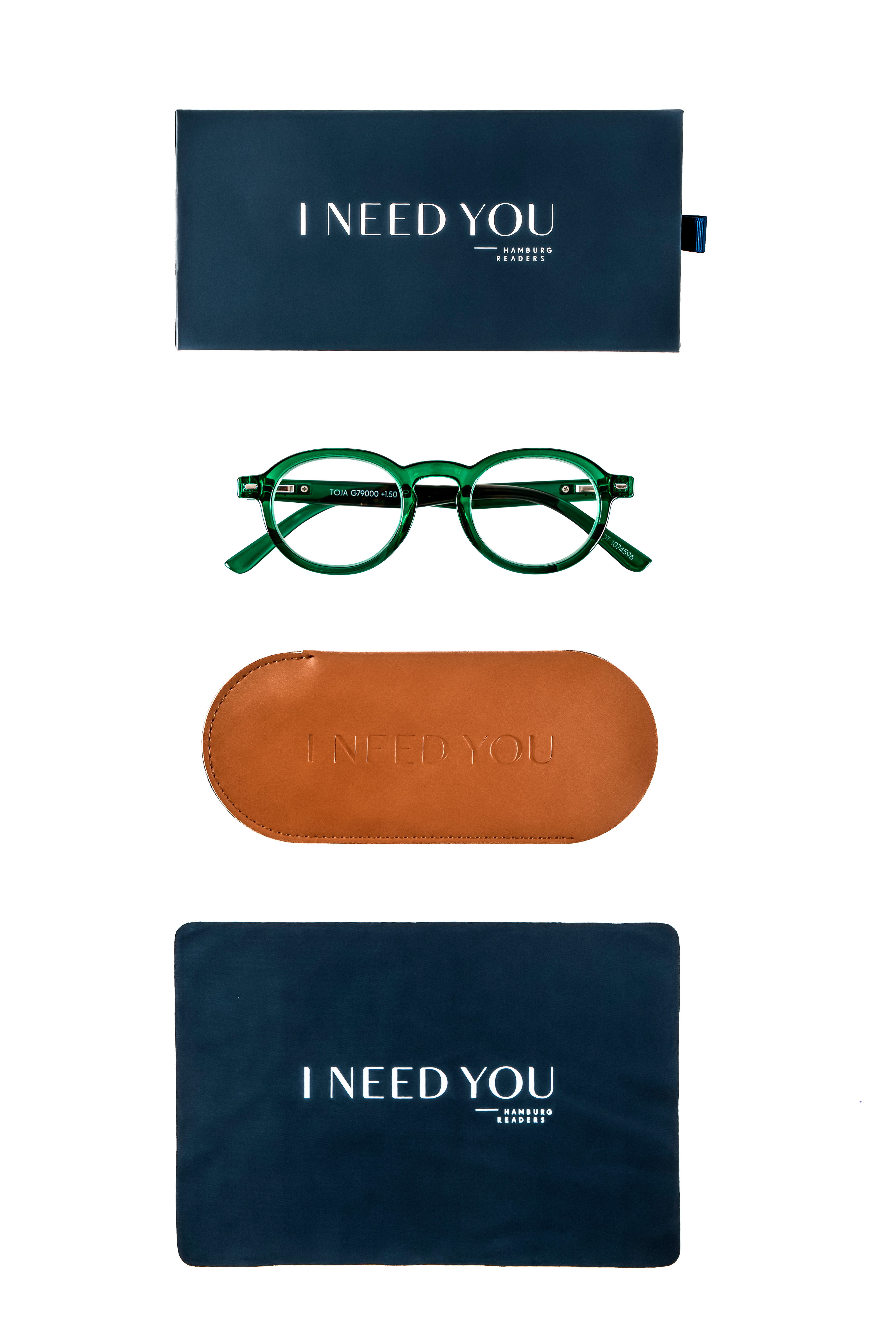 I NEED YOU - HAMBURG READERS Lesebrille Toja