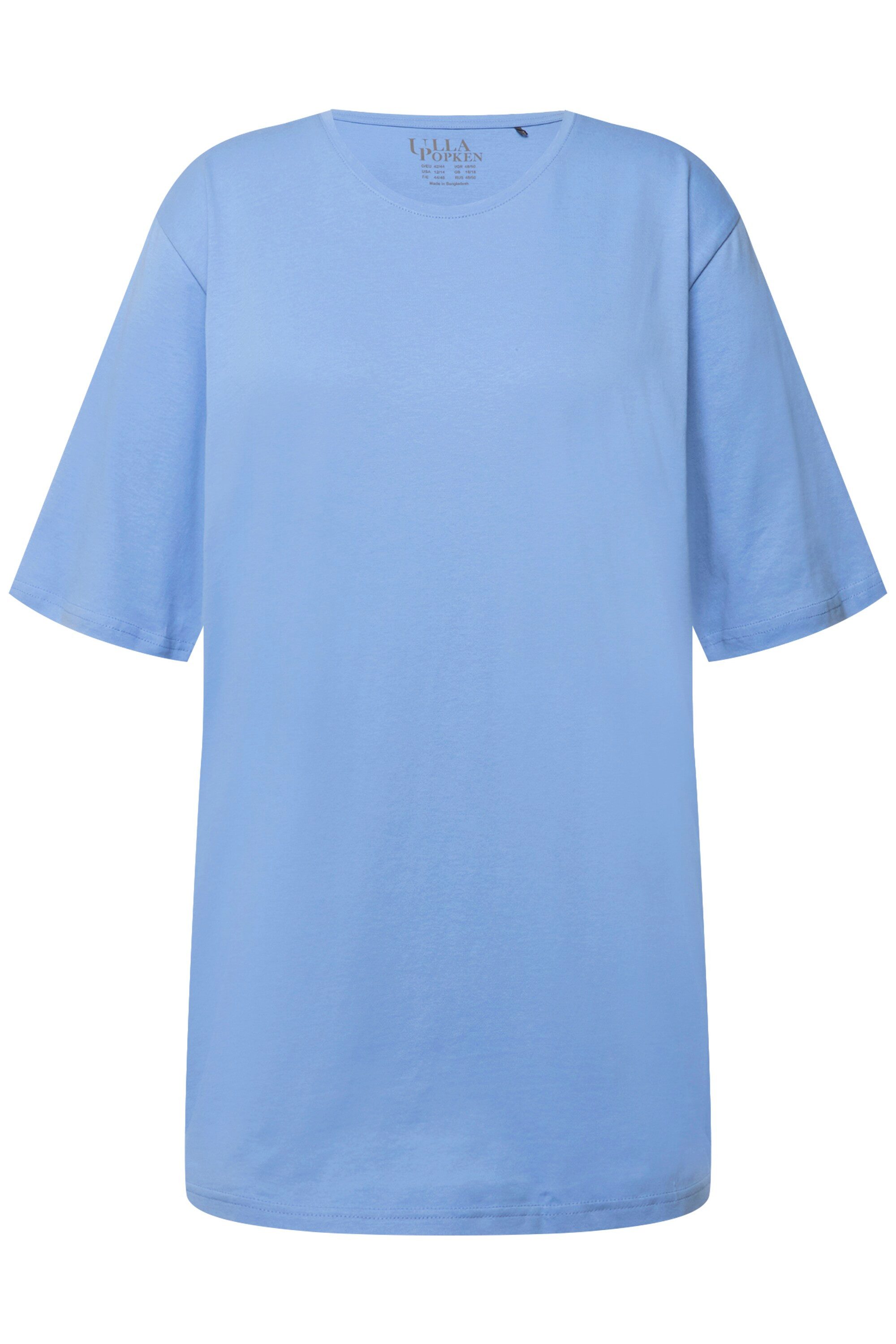 Ulla Popken T-Shirt T-Shirt Rundhalsausschnitt Relaxed günstig online kaufen