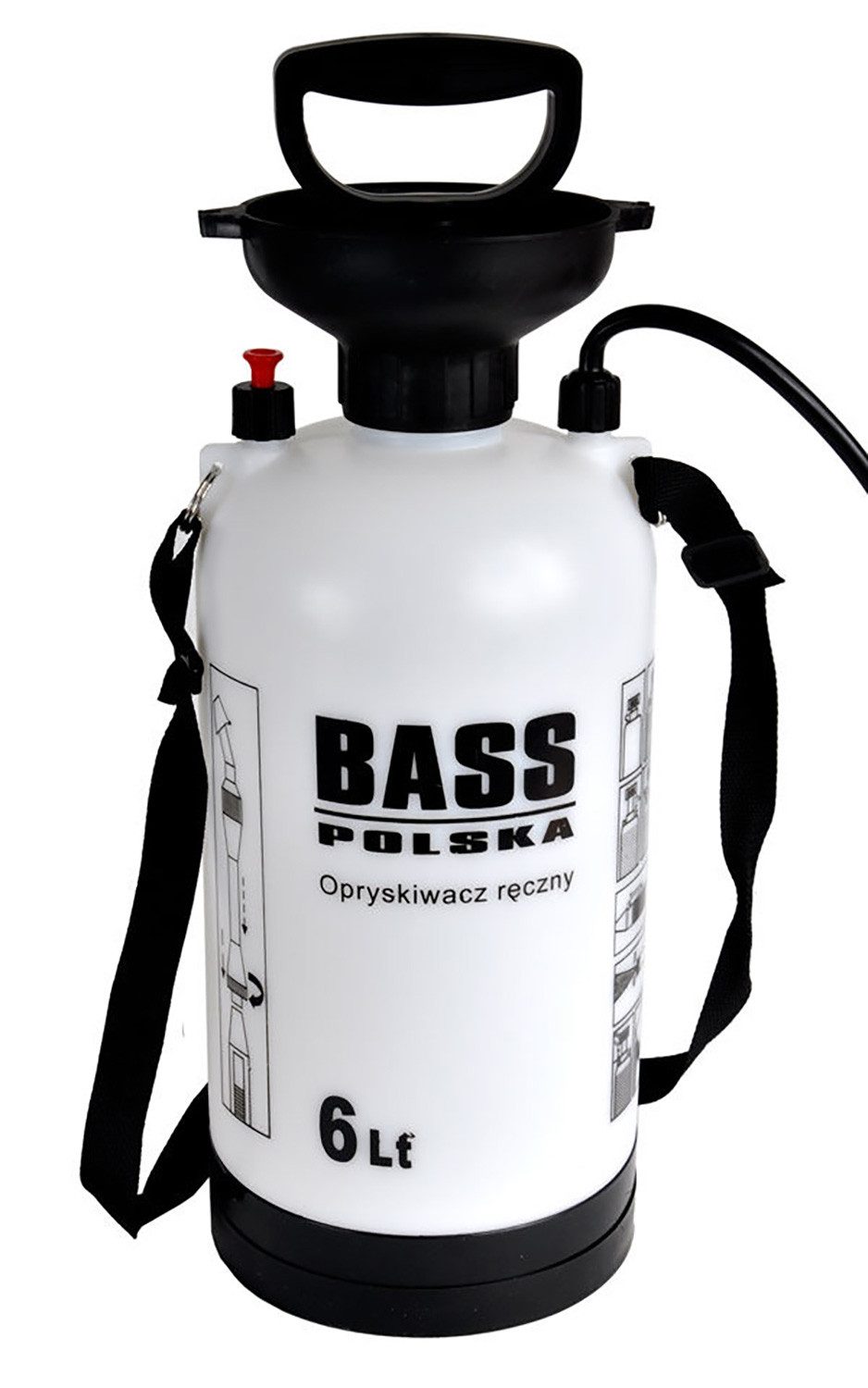 Bass Polska Sprühregner Bass Polska 8636 Sprühgerät 6 Liter Gartensprüher