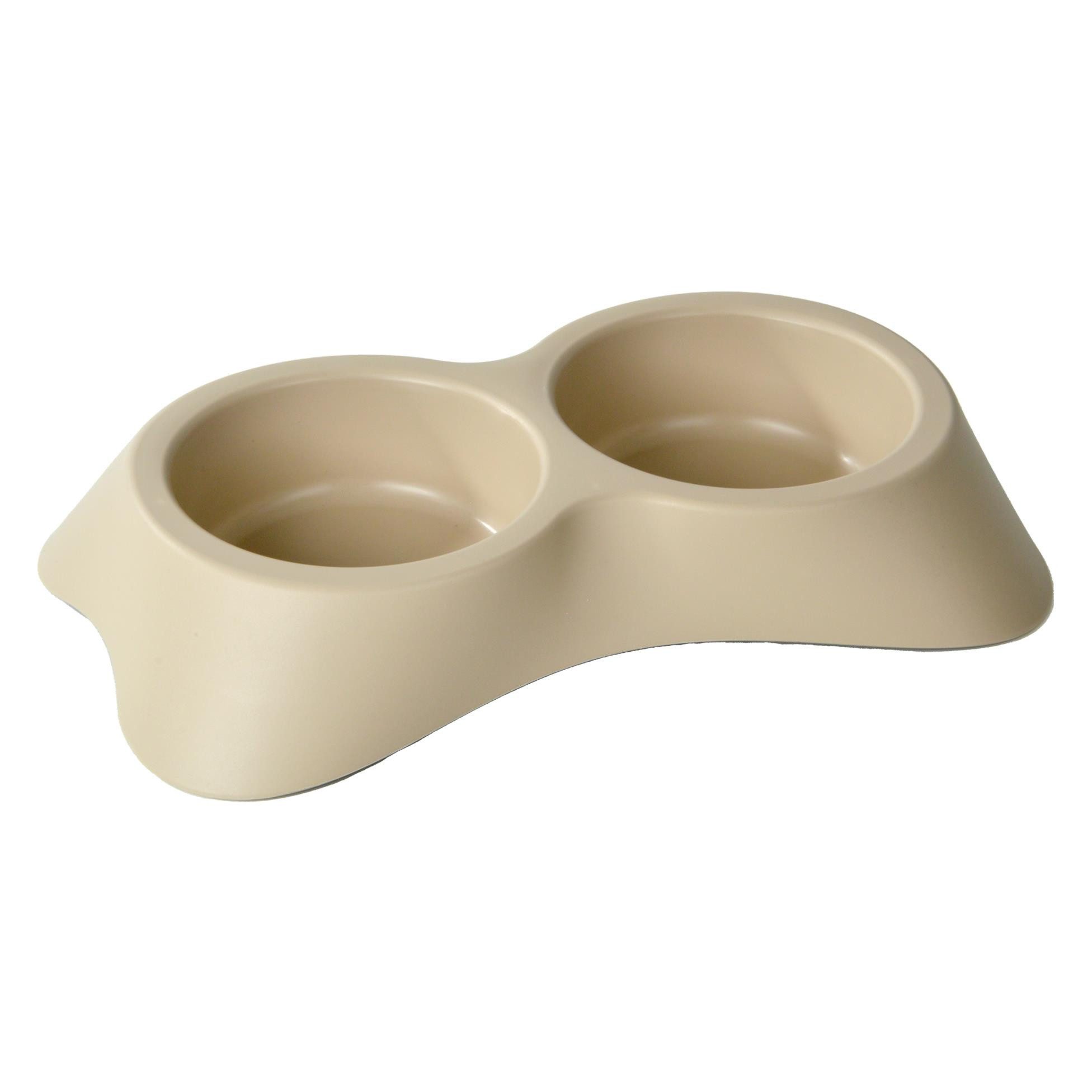 Love Story Futternapf Doppelnapf für Hunde, 2 x 500 ml, Ø 20 cm