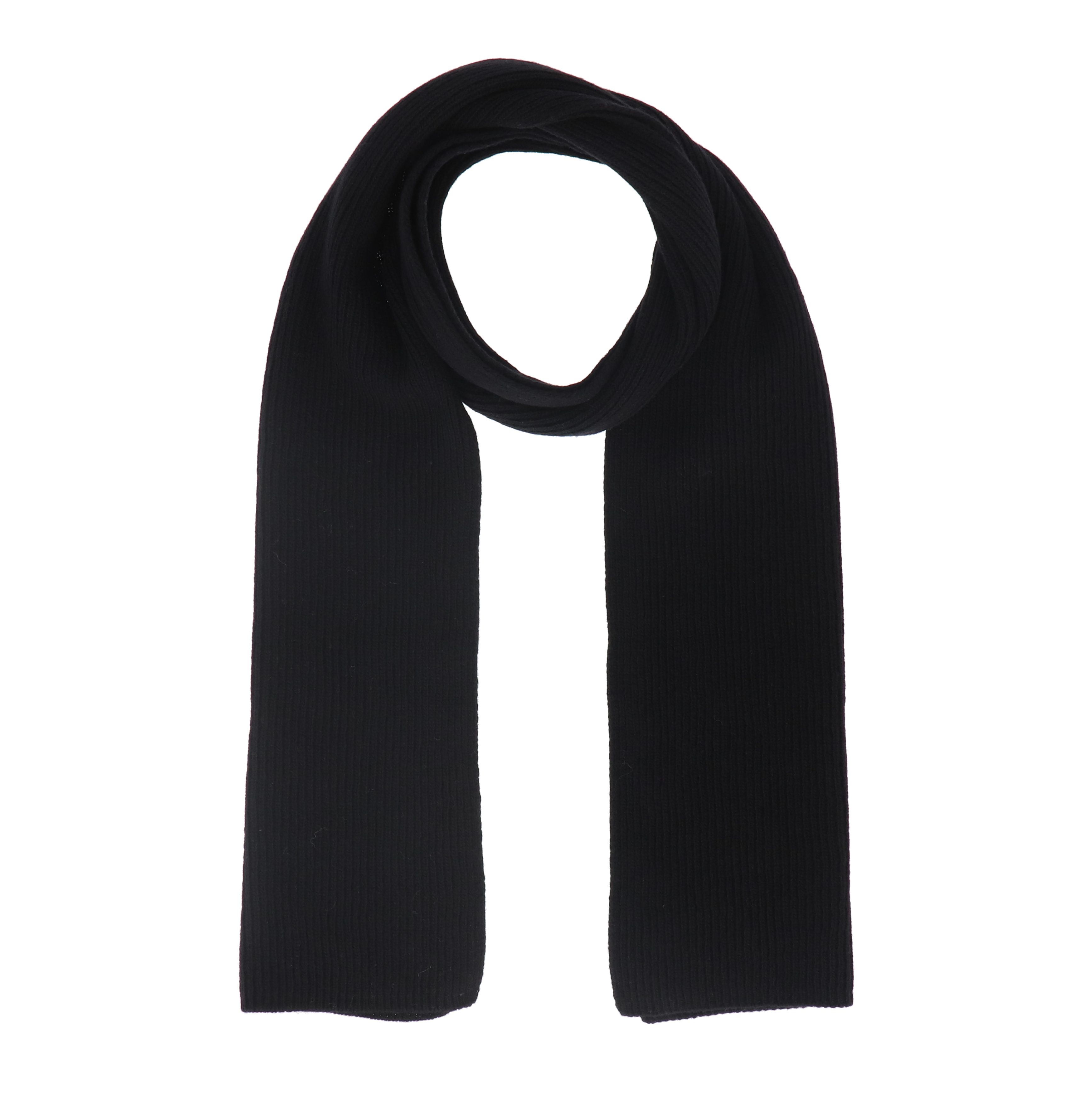 halsüberkopf Accessoires Strickschal mit feiner Rippe aus extra feiner Merinowolle, Made in Germany!