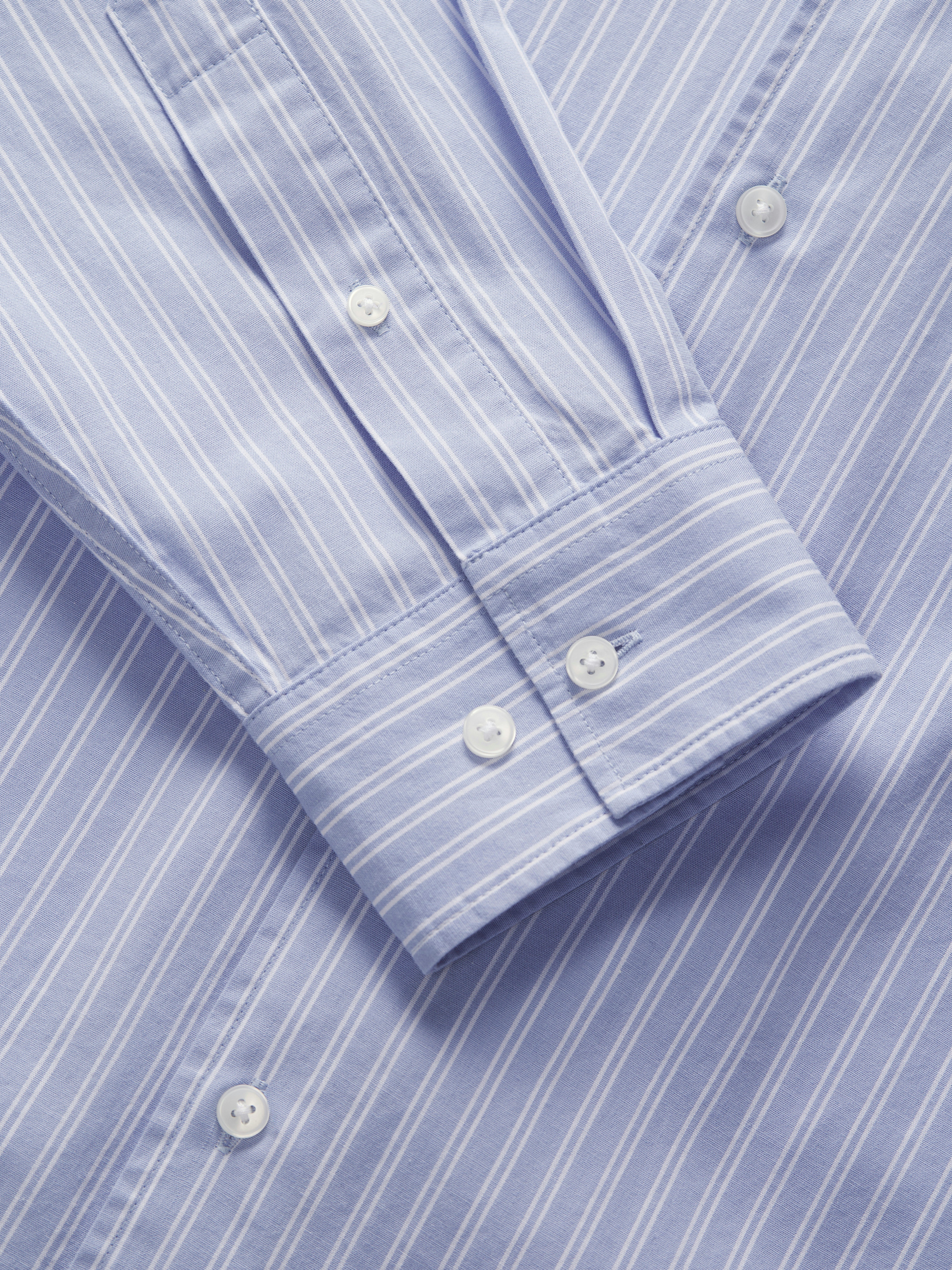 Jack & Jones Langarmhemd JJCOLE POPLIN STRIPE SHIRT LS