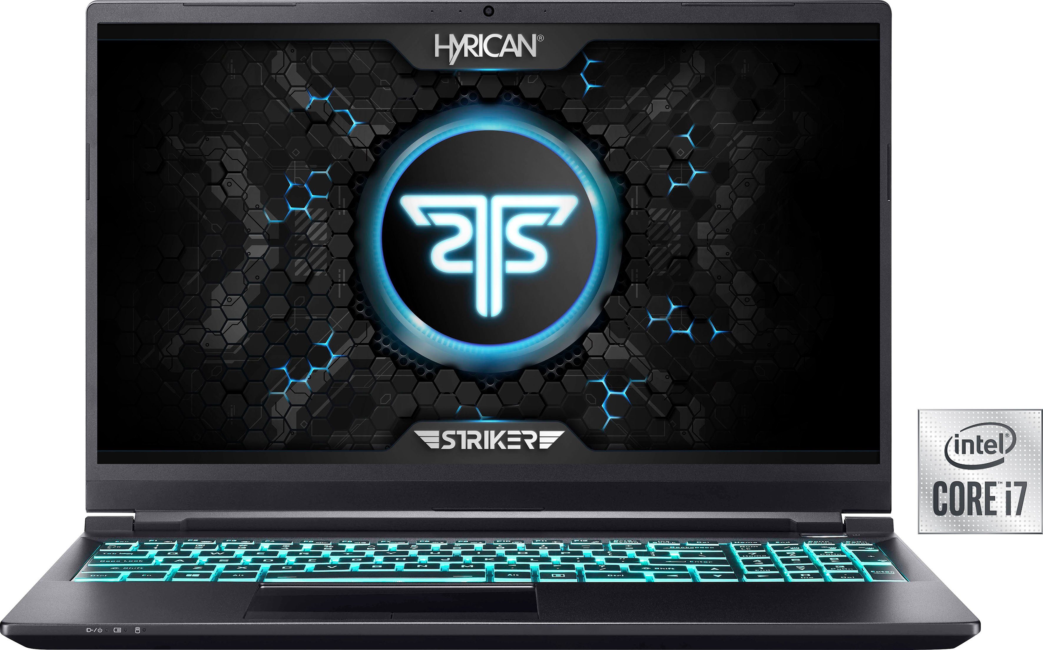 Hyrican Striker 1640 Gaming-Notebook (43,94 cm/17,3 Zoll, Intel Core i7 10870H, GeForce RTX 3080, 2000 GB SSD, 300 Hz Display)