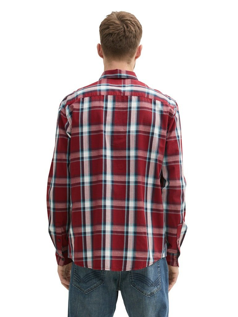 TOM TAILOR Karohemd KaroHemd für Herren (1-tlg) günstig online kaufen