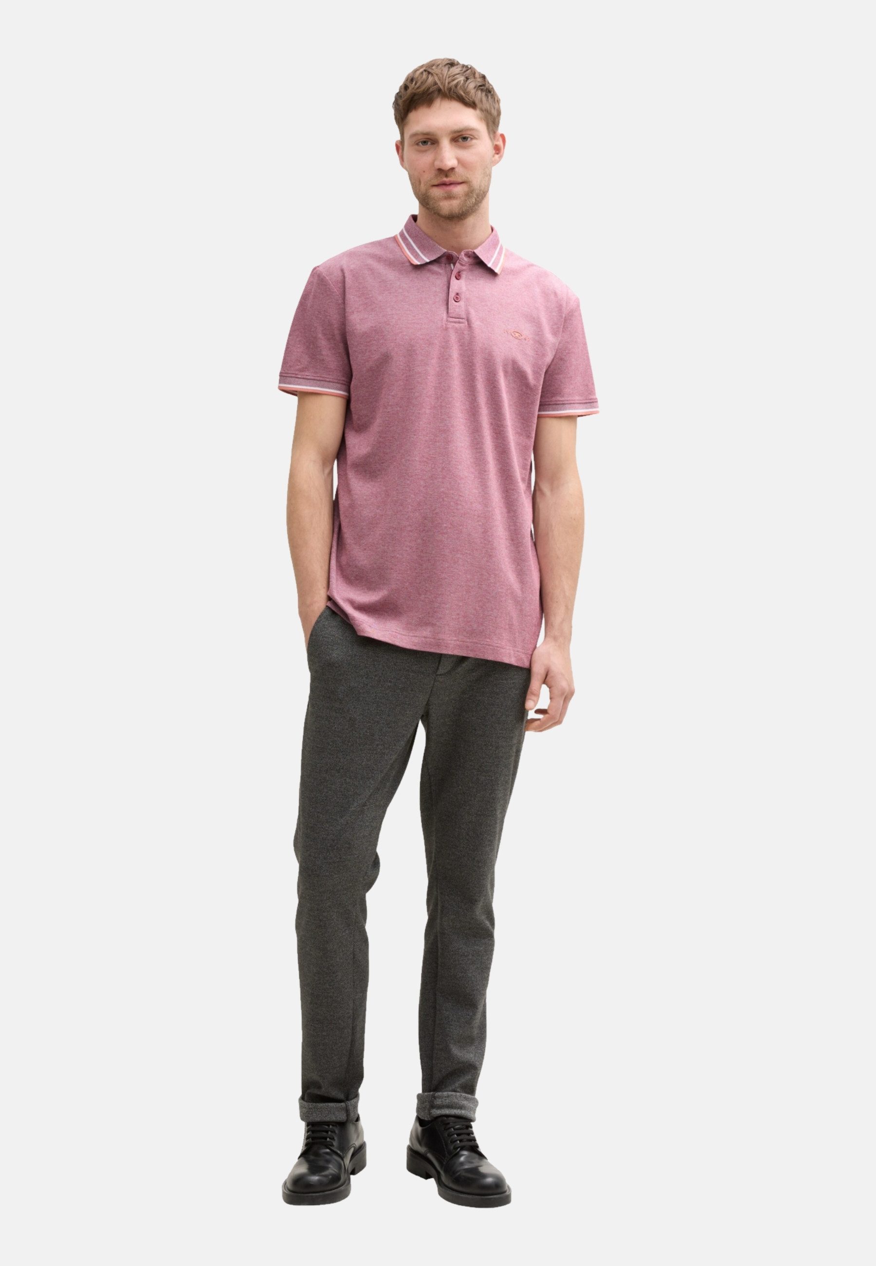 TOM TAILOR Poloshirt Poloshirt Kurzarmshirt (1-tlg., günstig online kaufen