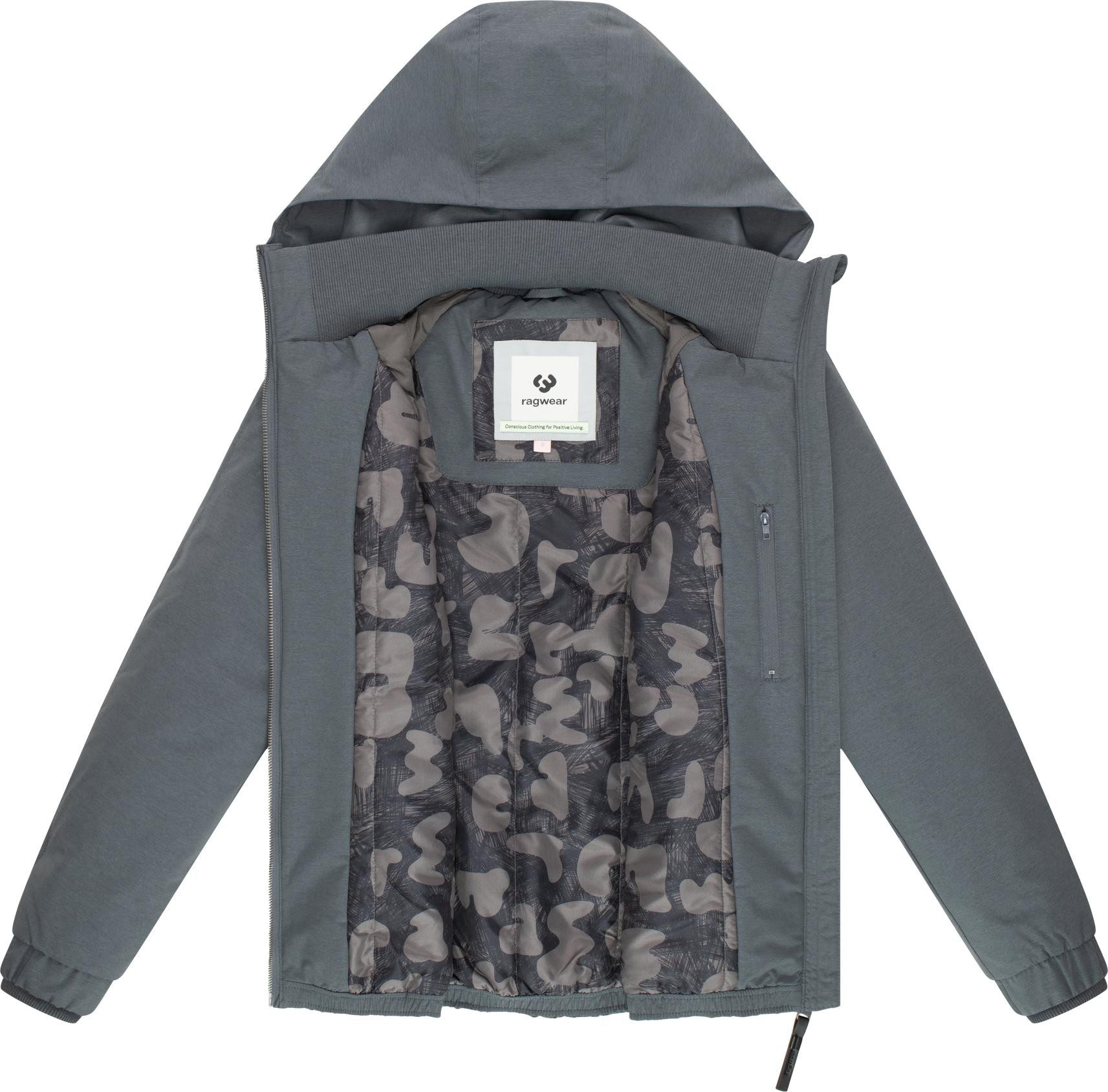 Ragwear Winterjacke Dizzie Warm Wasserdichte Damen Jacke mit Kapuze