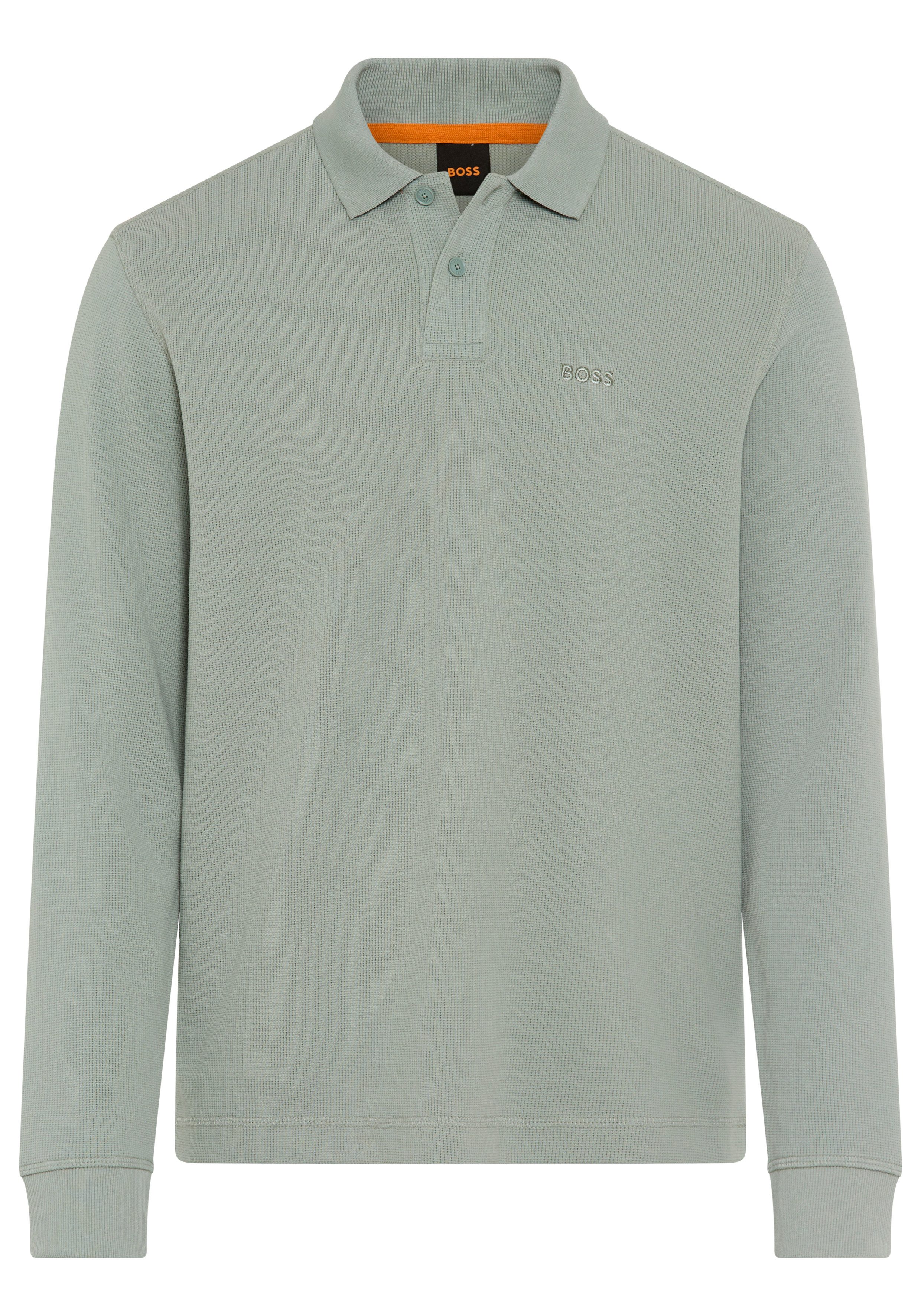 BOSS ORANGE Poloshirt Petempestolong mit Knopfleiste günstig online kaufen